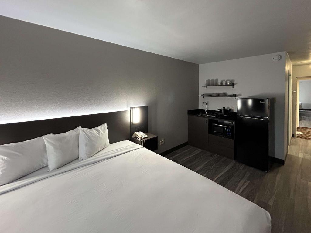 1 Queen Bed - ADA/RI Shower/Nsmk/Kitchen