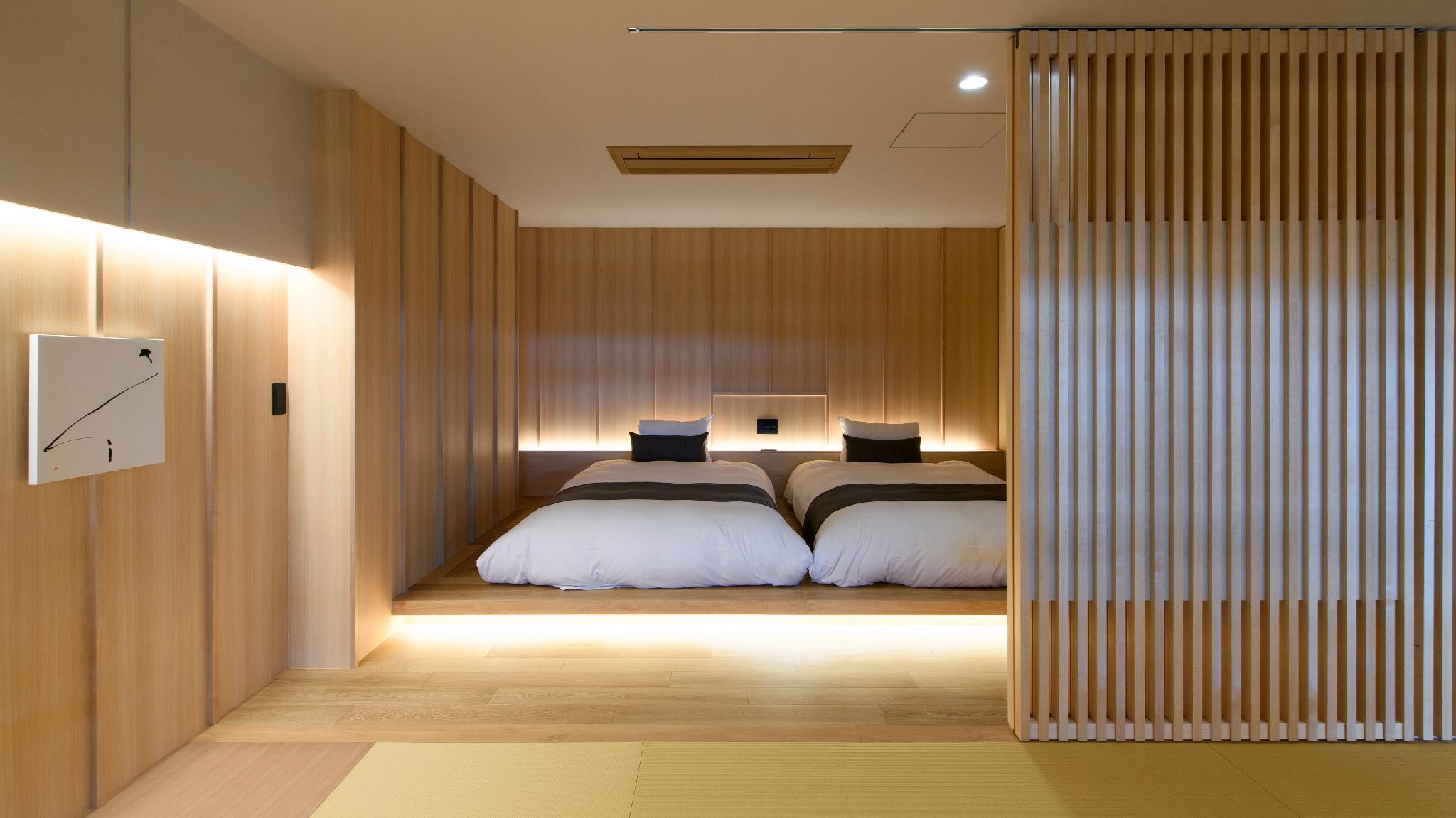 Japanese Western, Sakura, Deluxe, Suite, Outdoor Bath