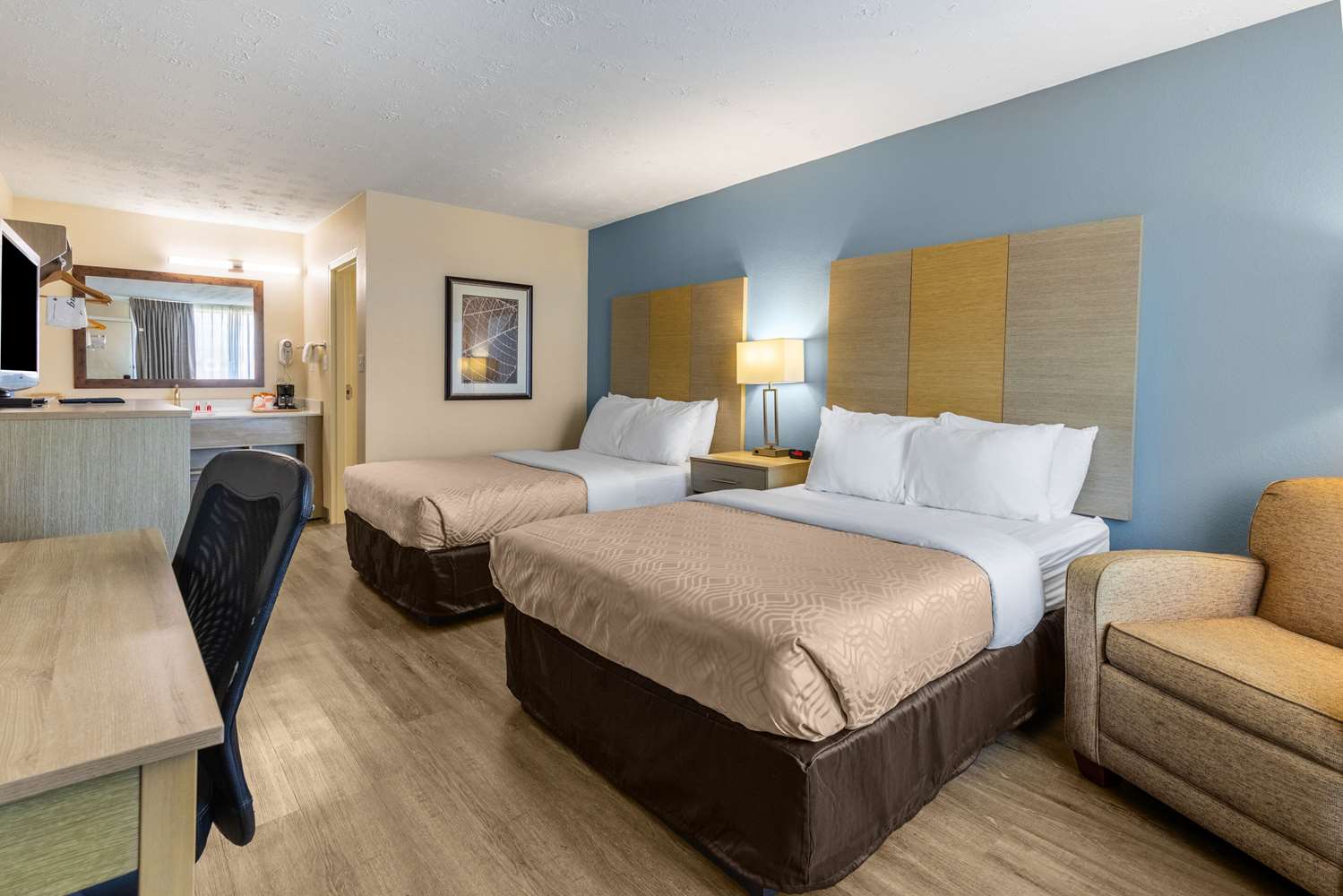 غرفة بسريرين مزدوجين، Econo Lodge Middlesboro, KY 2/4