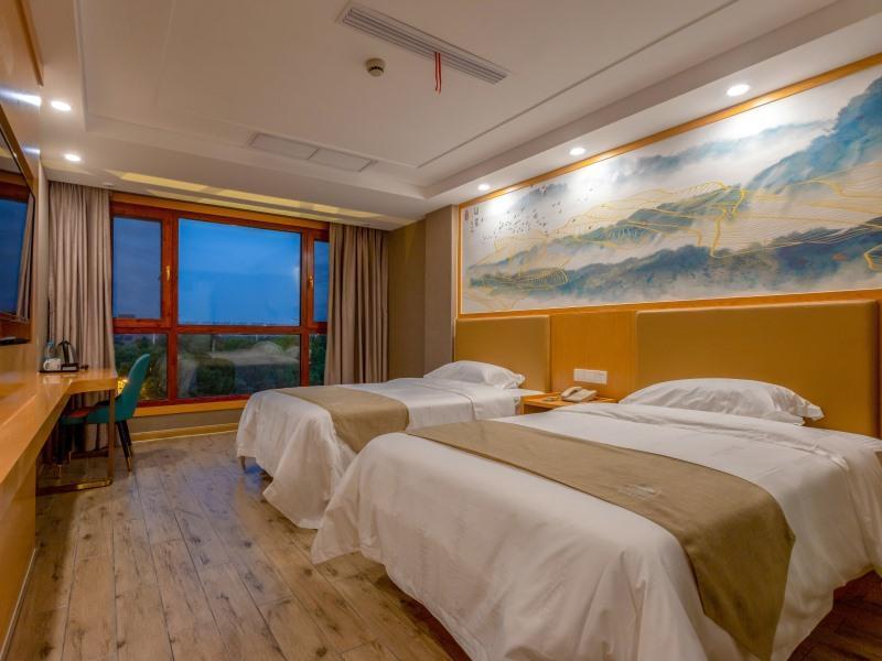 غرفة بزنس بسريرين منفصلين، Shell Hotel (dinosaur garden, Changzhou north high speed railway station, Metro Station) 2/3