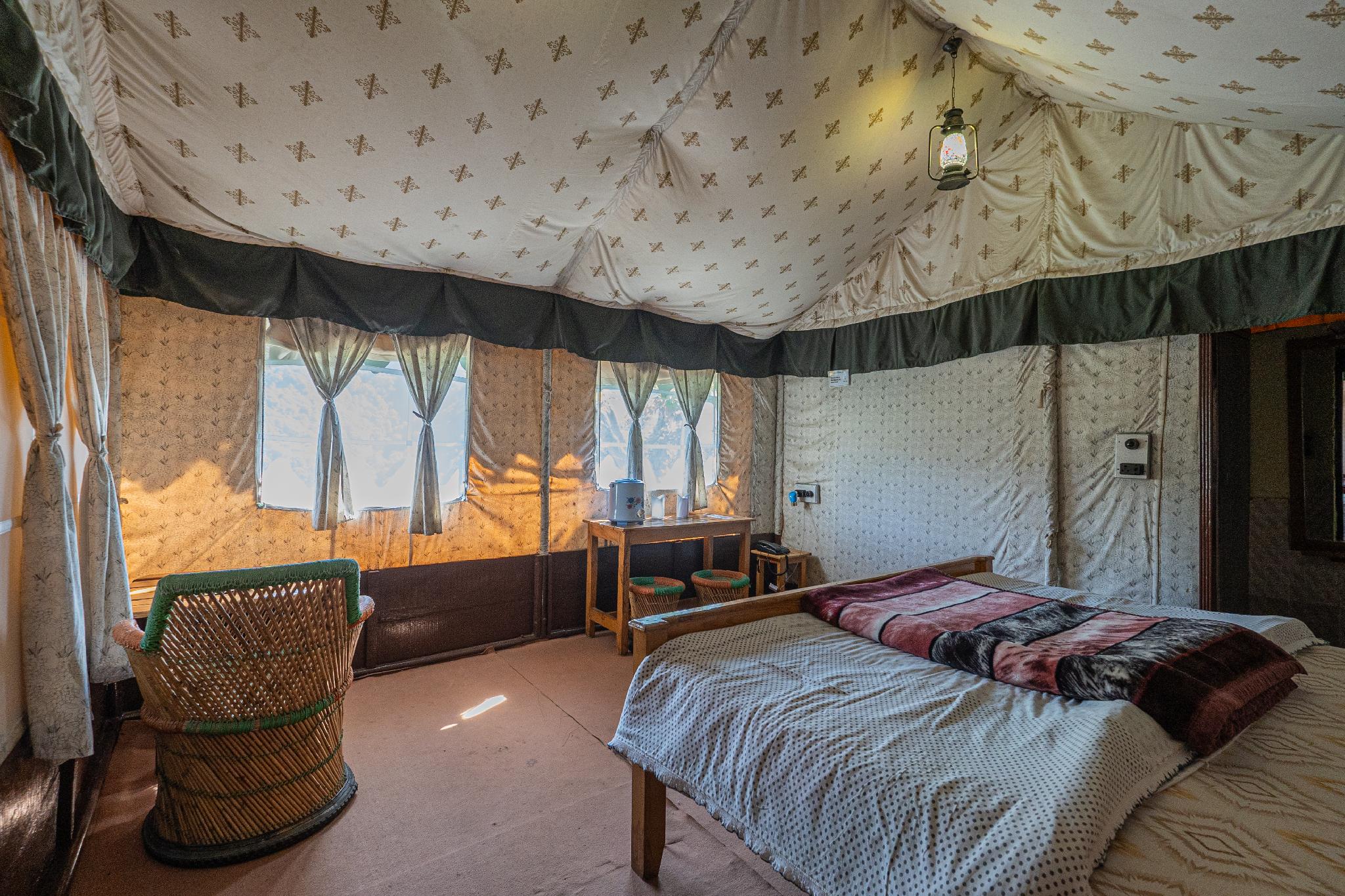 Swiss, Tent, Double and Twin Beds