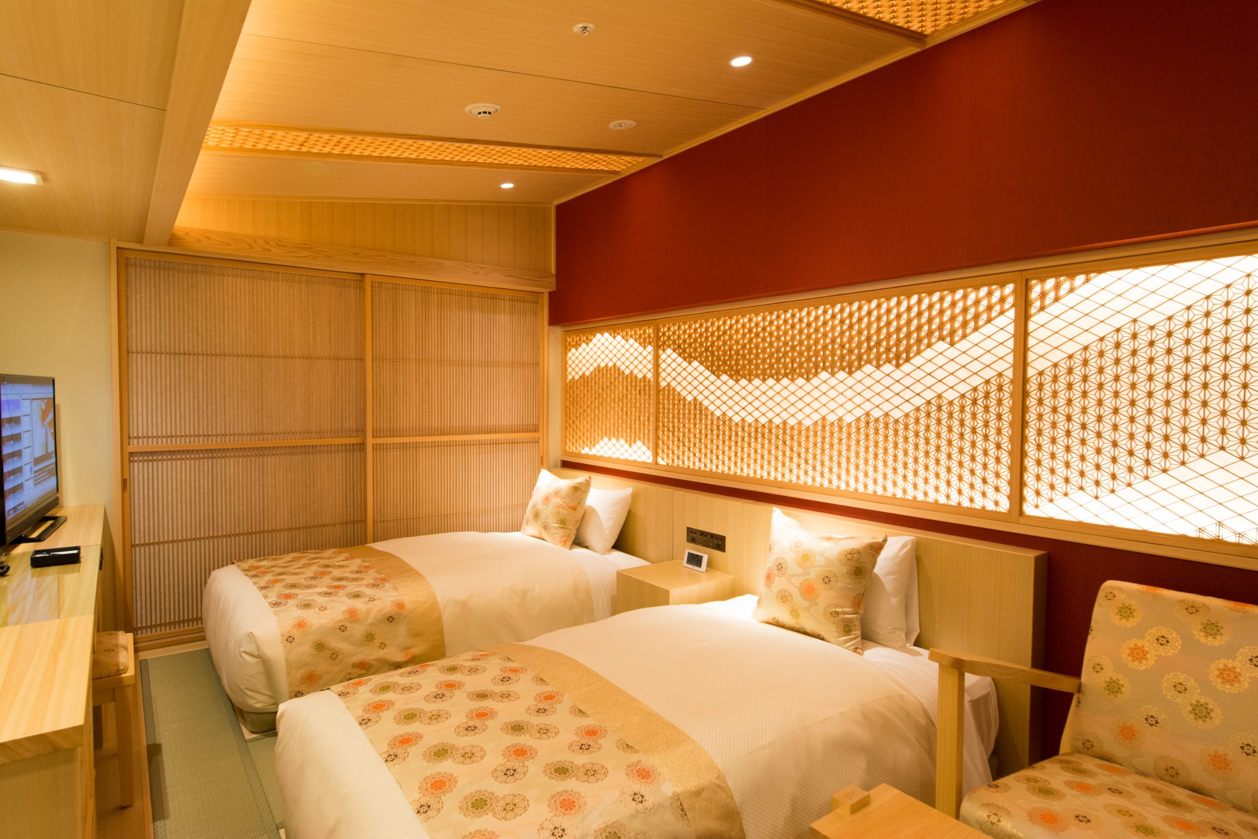Japanese, Twin Beds, Hotel Gracery Kyoto Sanjo 2/2