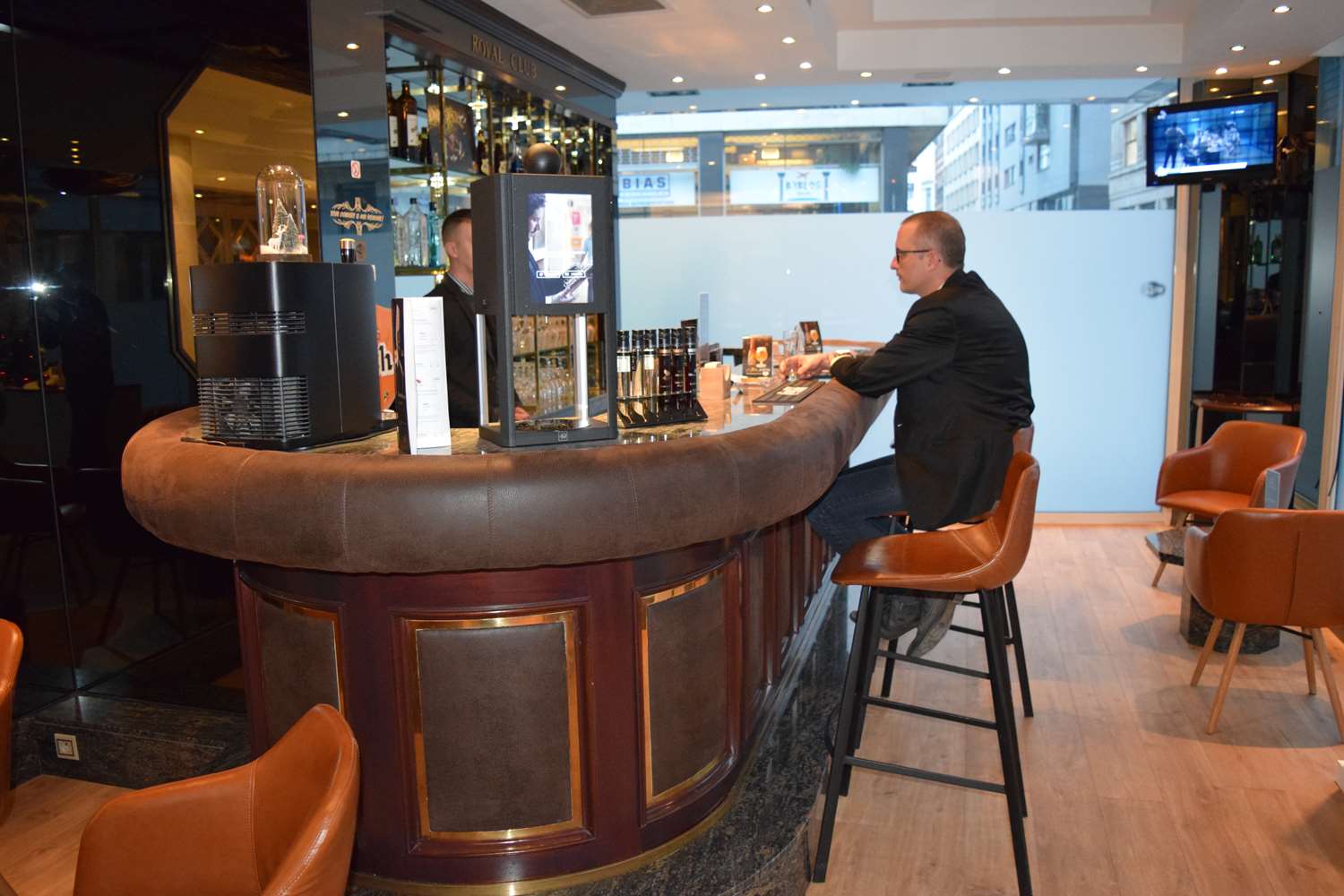 Lobby at Best Western Royal Centre, BRUSSELS