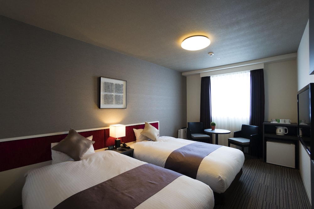 غرفة قياسية بسريرين منفصلين لغير المدخنين، Hotel La'gent Plaza Hakodate Hokuto 2/7