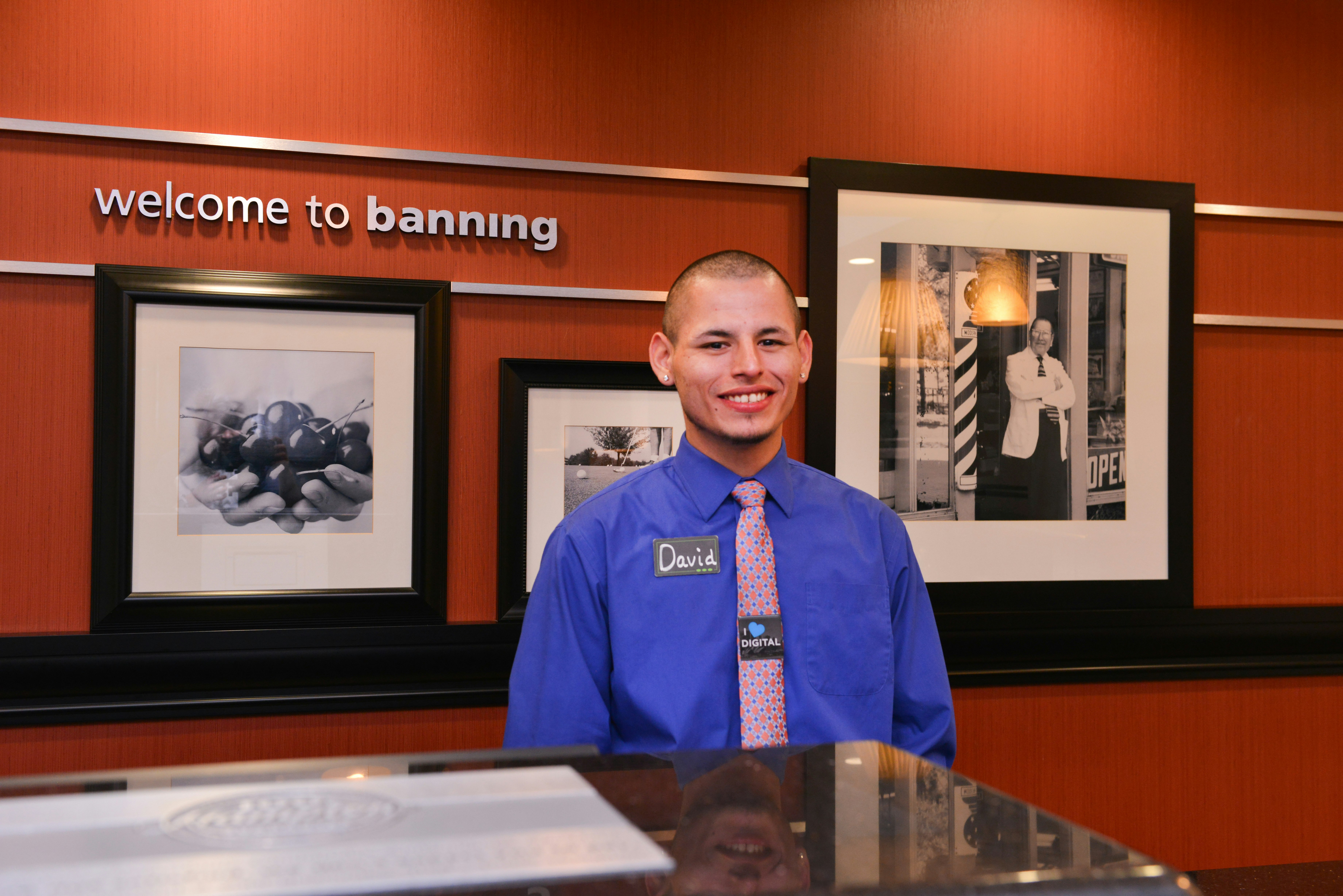 Lobby at HAMPTON INN SUITES BANNING BEAUMONT, BANNING - CA