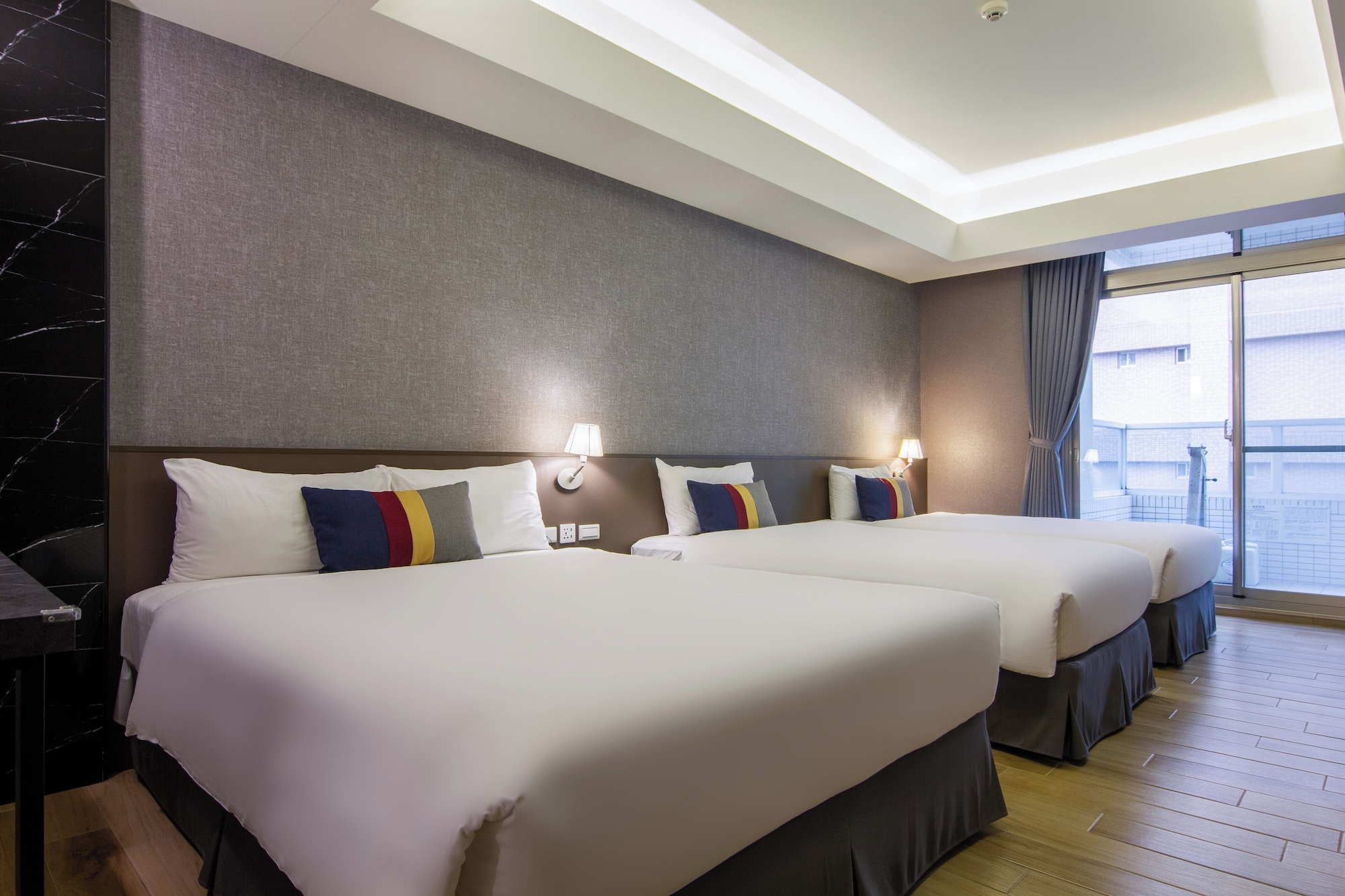 Standard, Quadruple, Double and Twin Beds