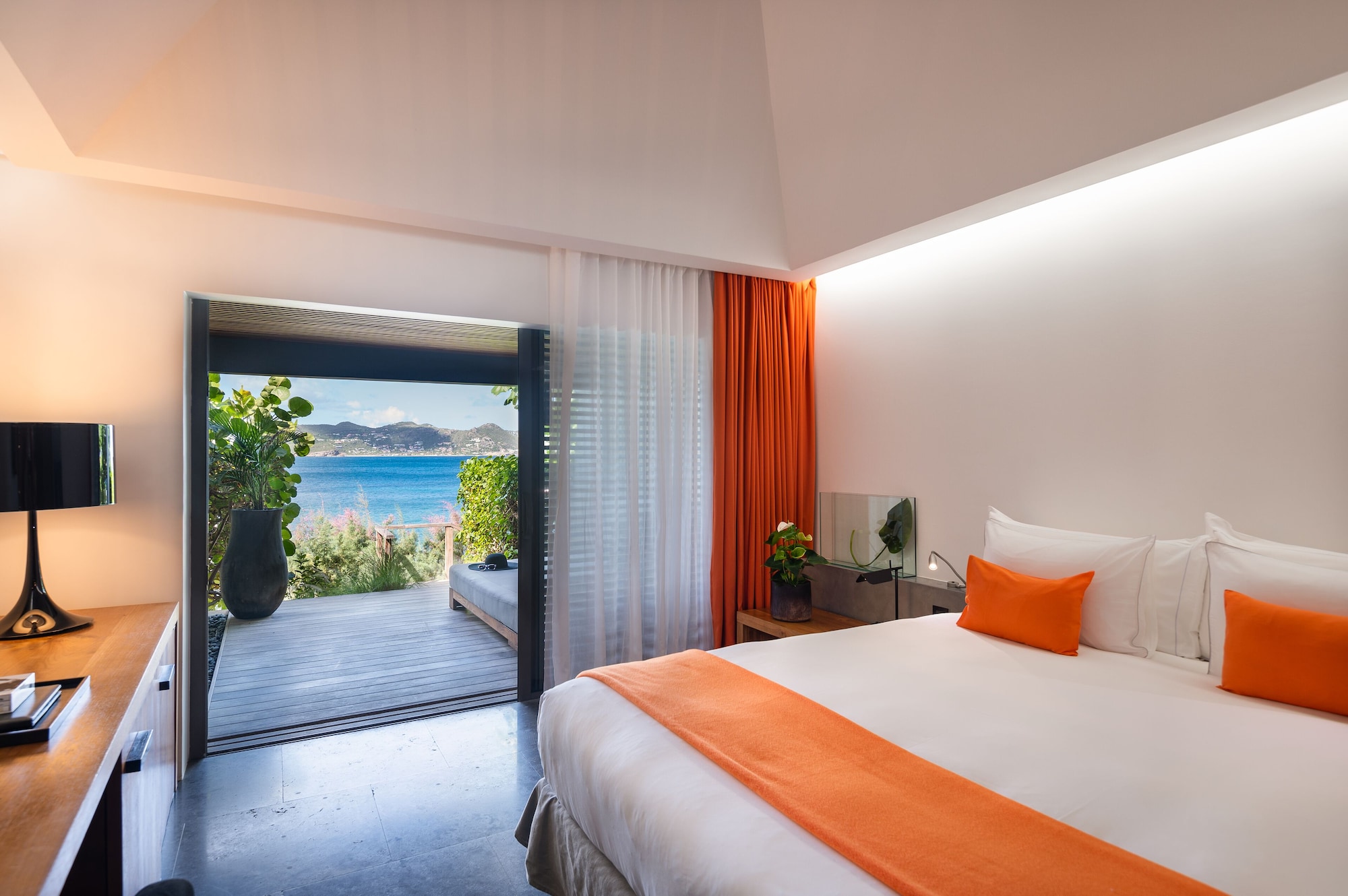 Ocean, Deluxe, King Bed, Terrace