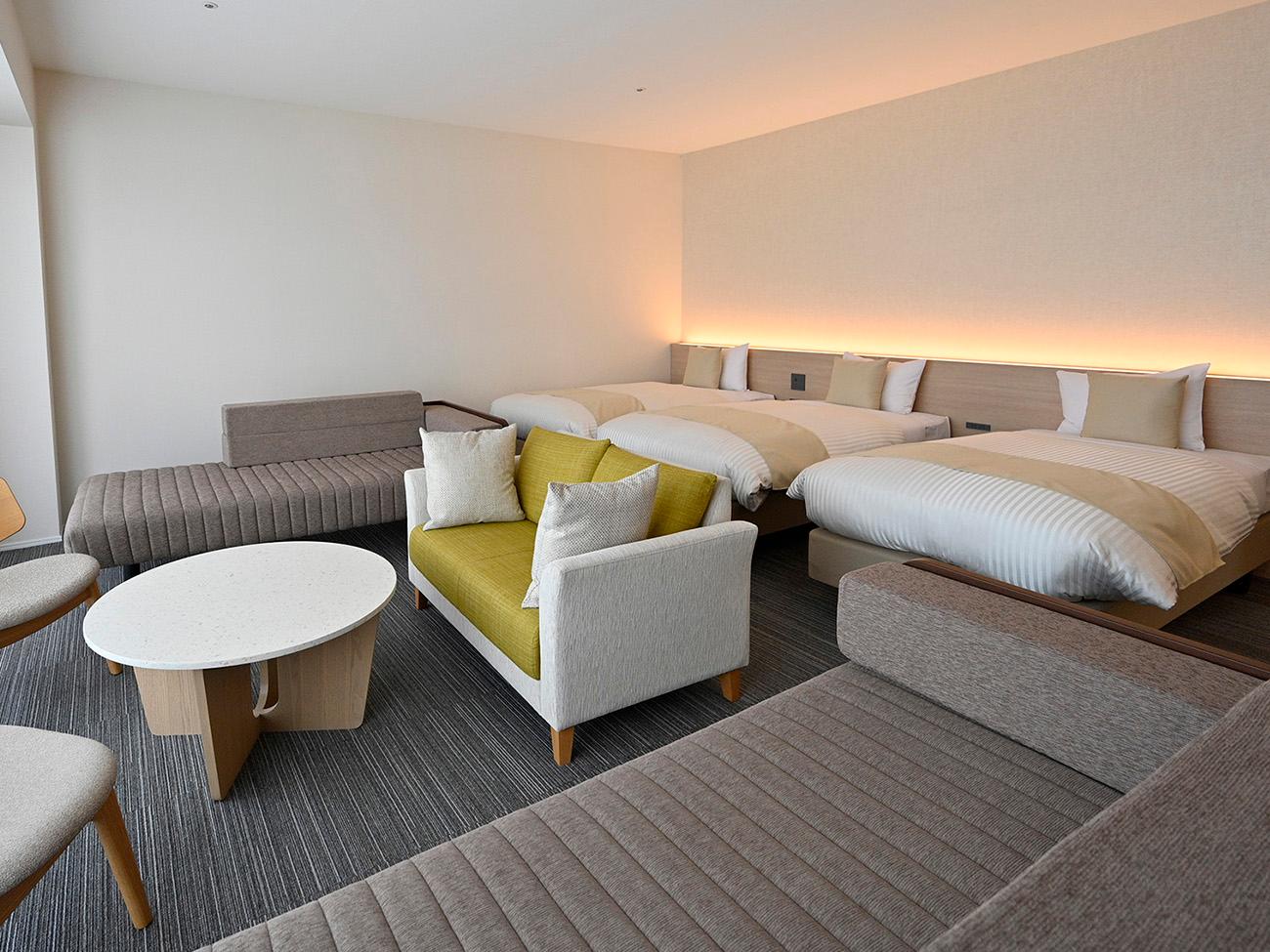 Junior Suite, Triple, Indoor Bath, High Floor