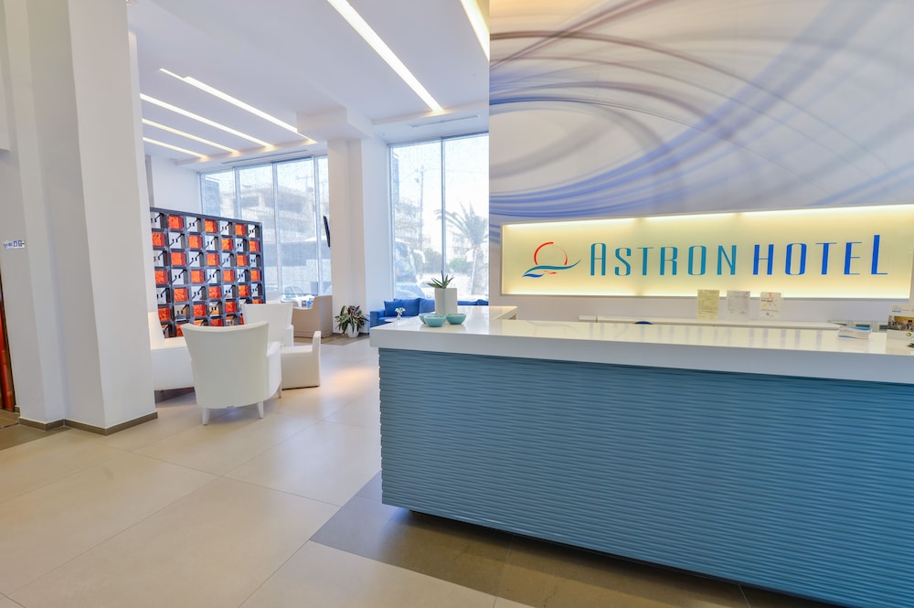 Lobby at Astron Hotel, IERAPETRA