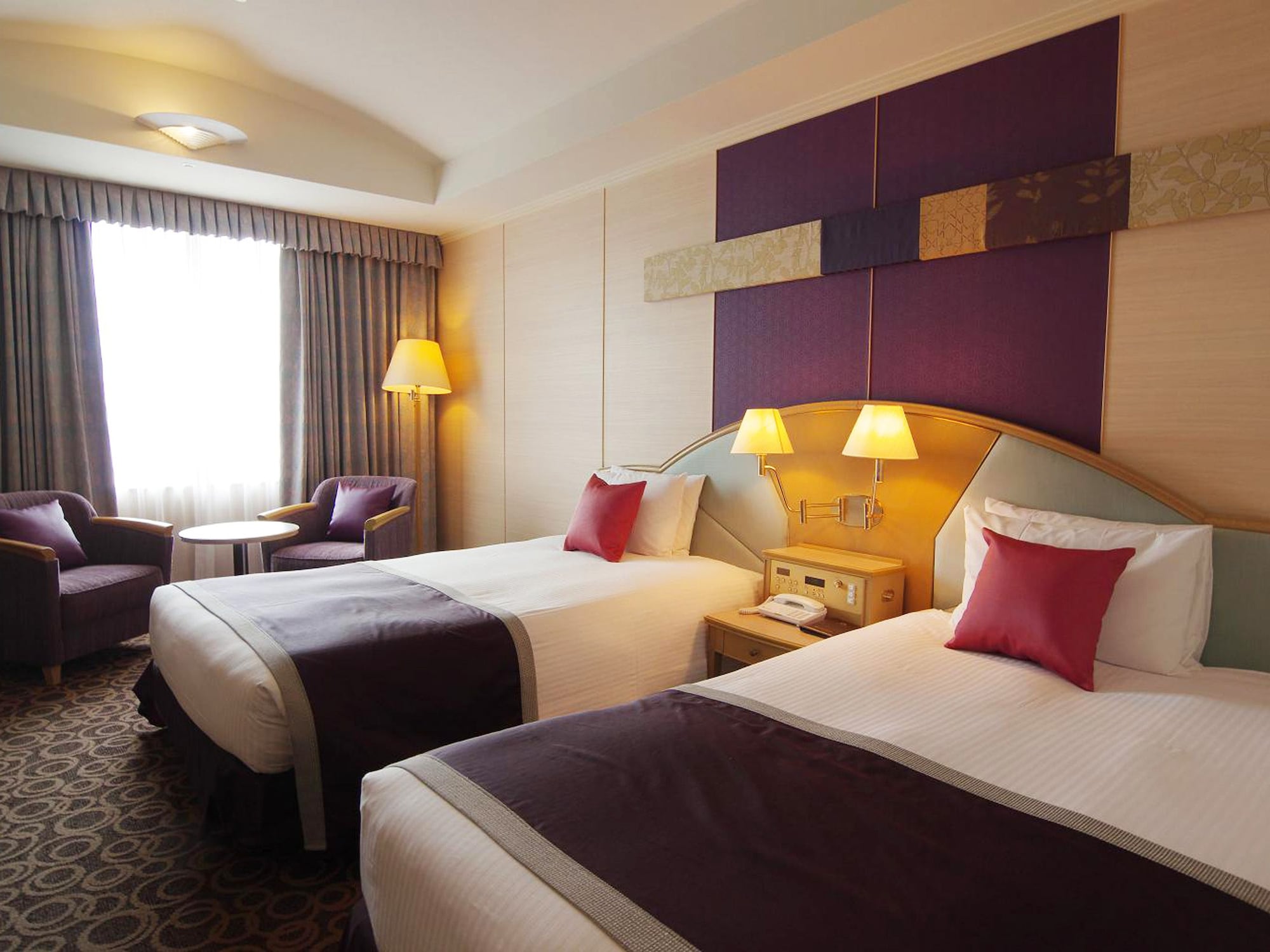 MODERATE, TWIN BEDS, HIGH FLOOR, SMOKING
