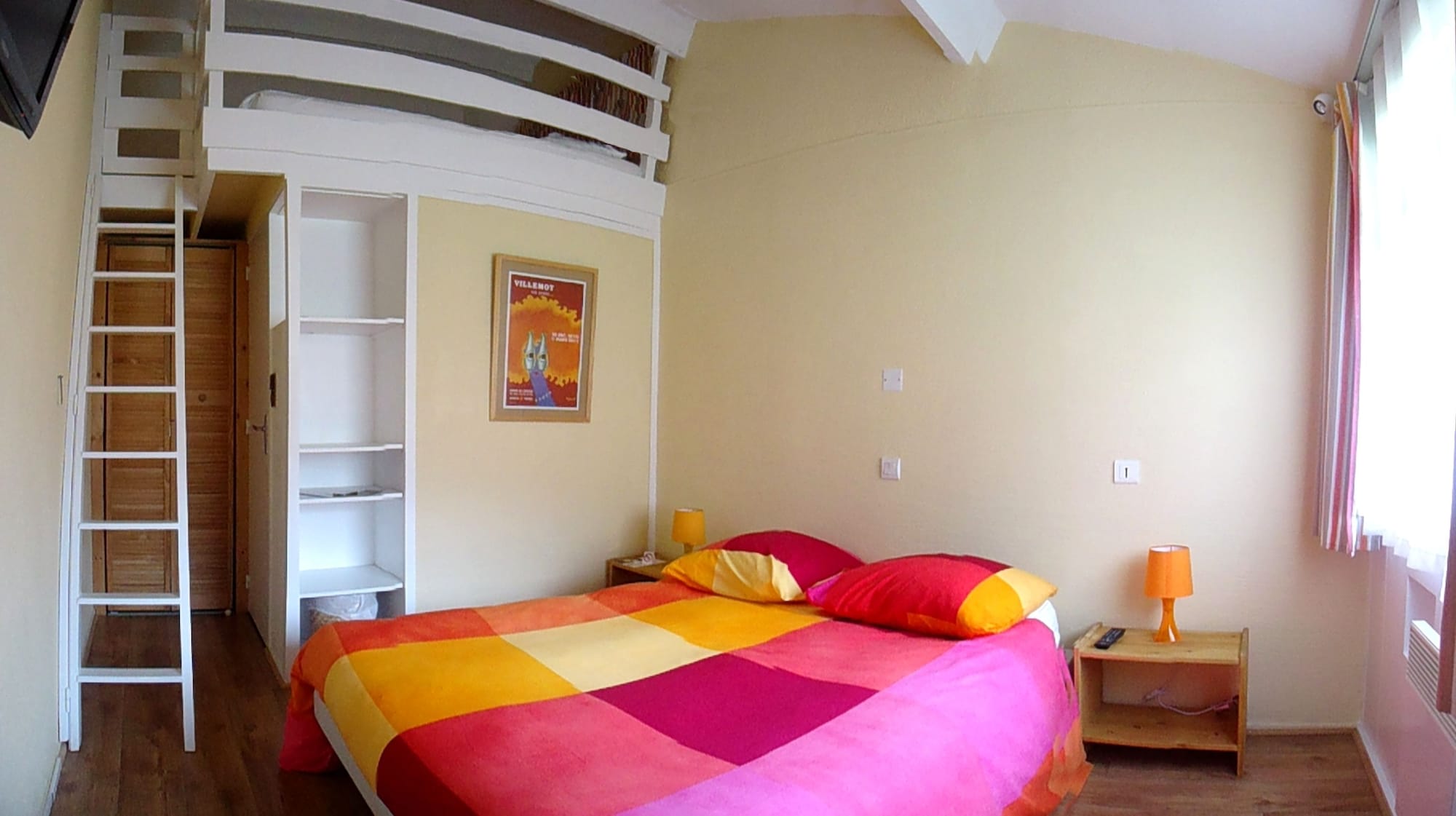 Comfort, Quadruple, 2 Double Beds, Garden View
