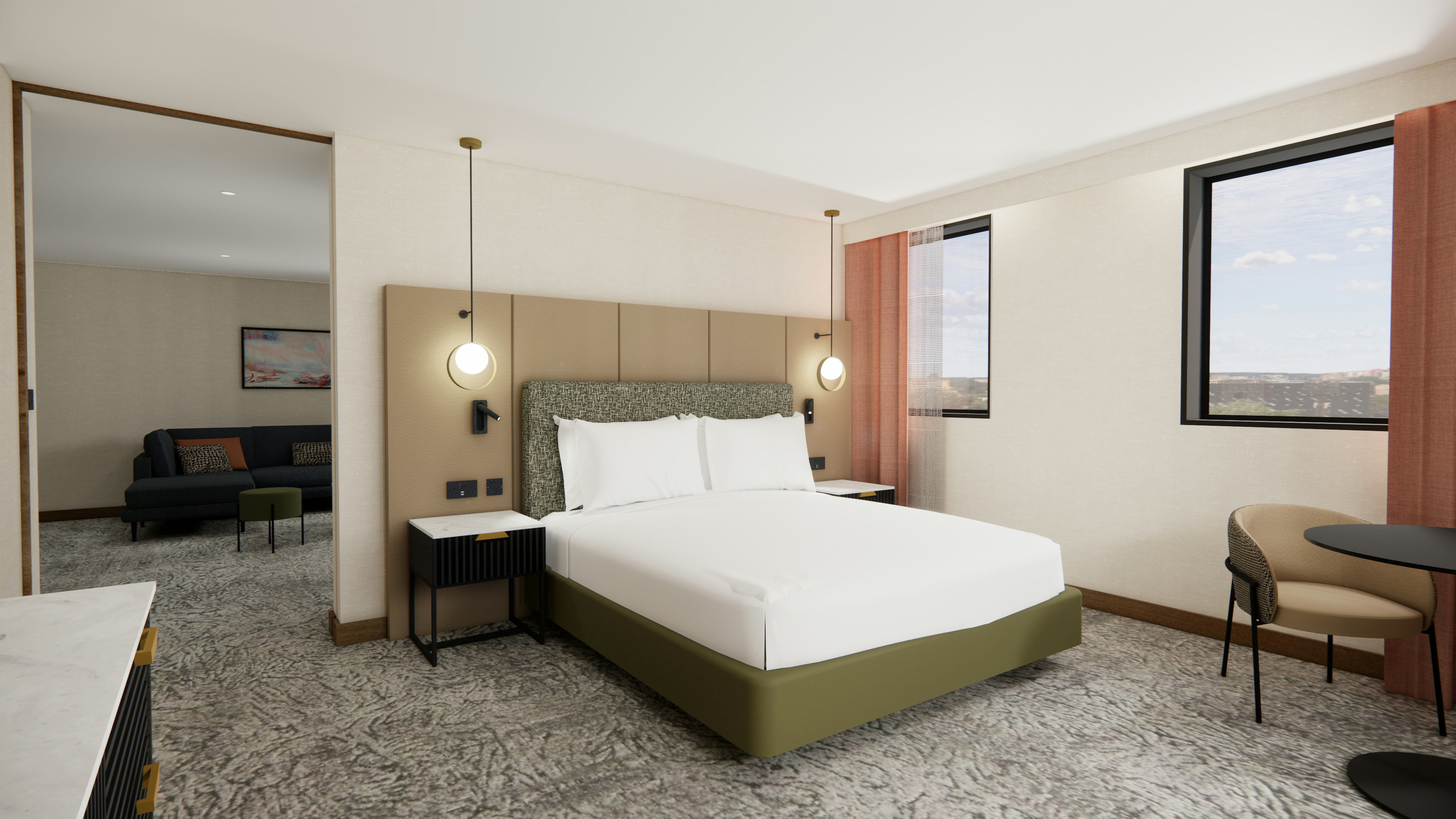 1 BEDROOM, SUITE, KING BED