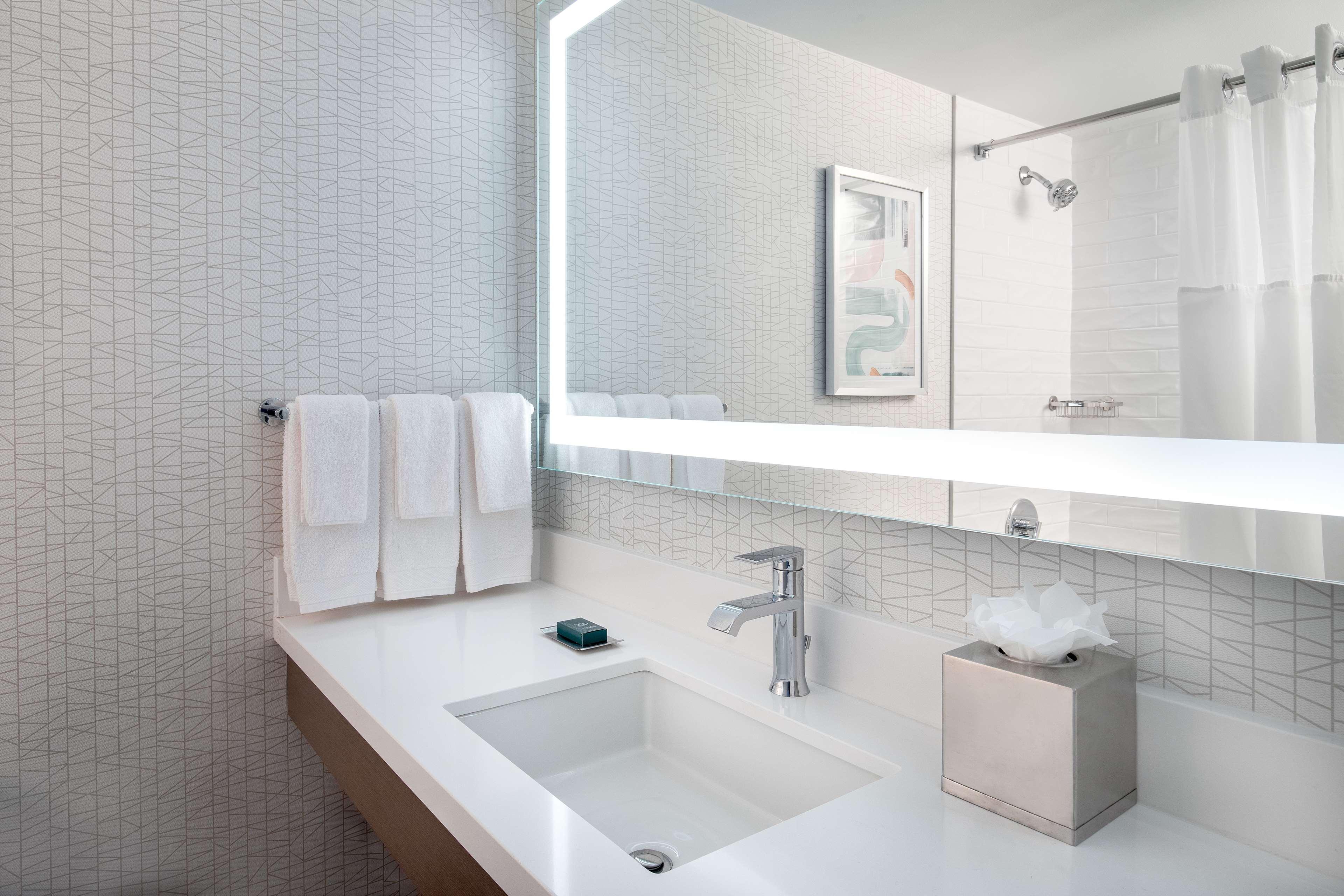 غرفة بسرير مزدوج لذوي الإعاقة، DoubleTree by Hilton Chicago - North Shore Conference Center 4/5