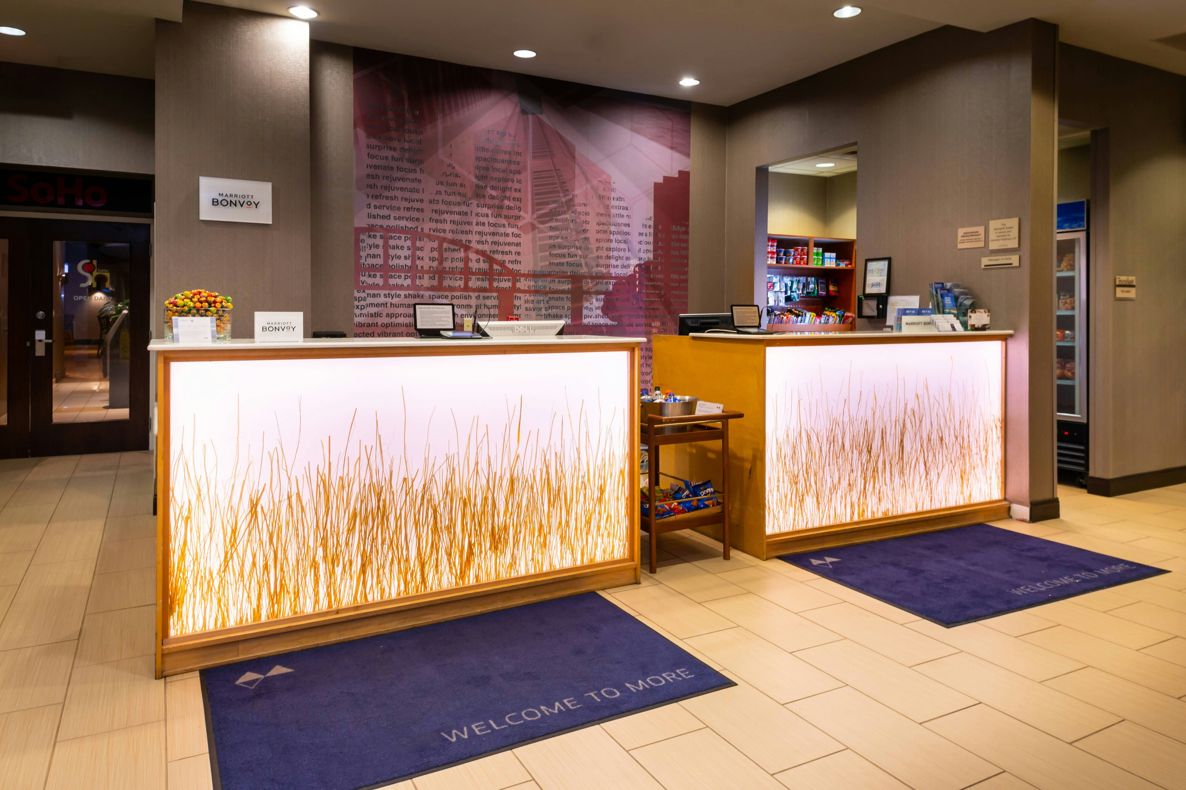 Lobby at Springhill Suites Pittsburgh North Shore, PITTSBURGH - PA