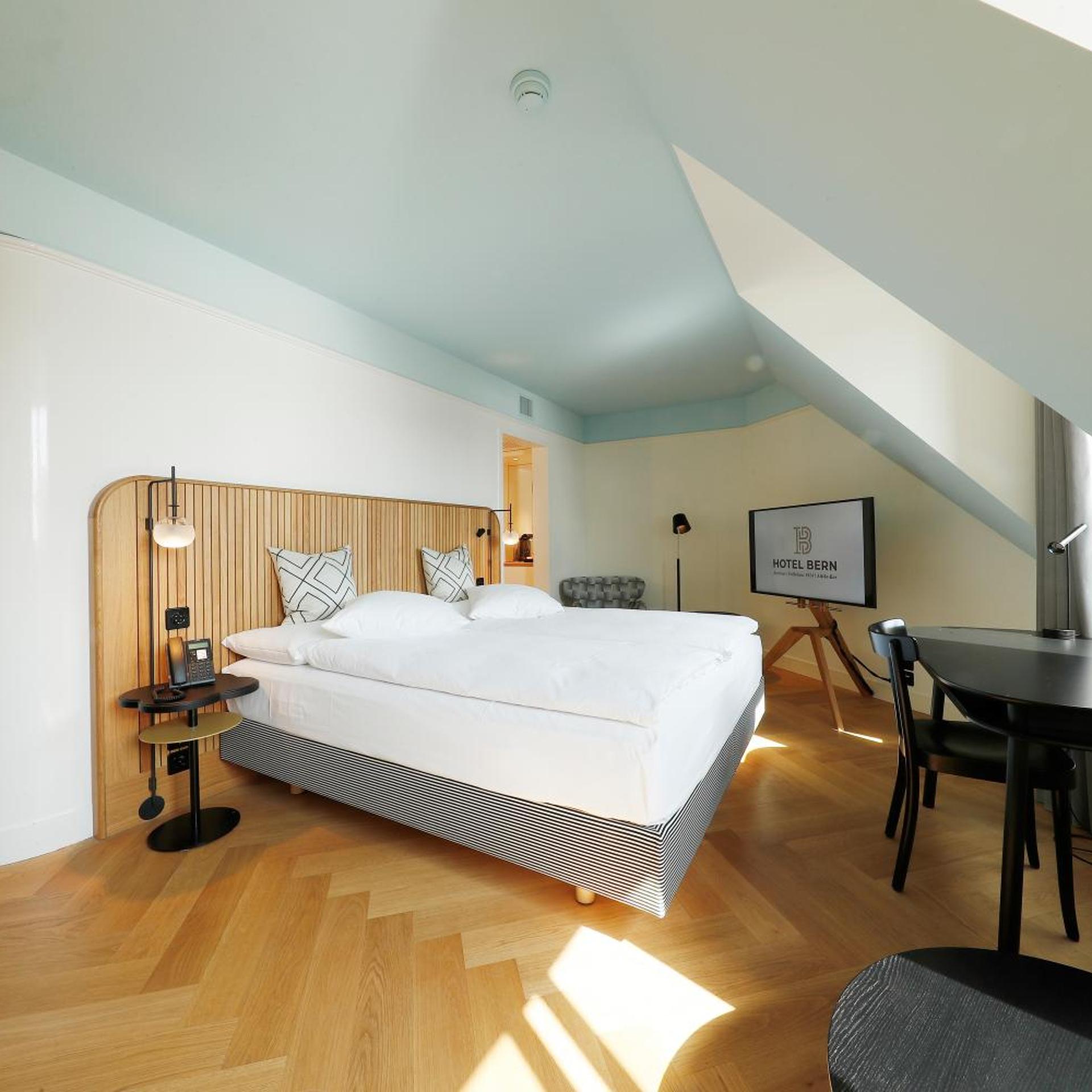 غرفة ديلوكس بسرير مزدوج، Best Western Plus Hotel Bern 4/10
