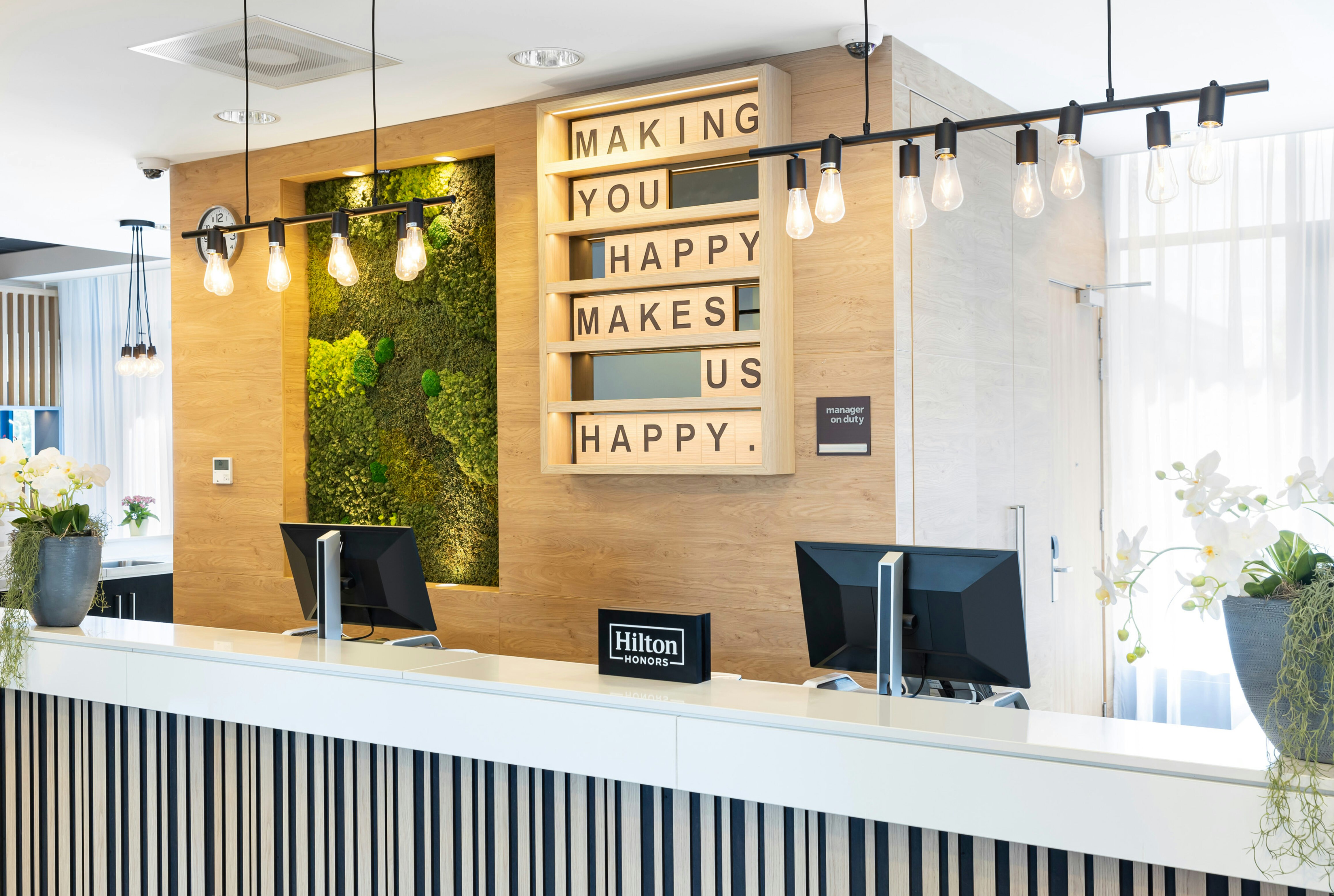 Lobby at HAMPTON BY HILTON AMSTERDAM AIRPORT, AMSTERDAM