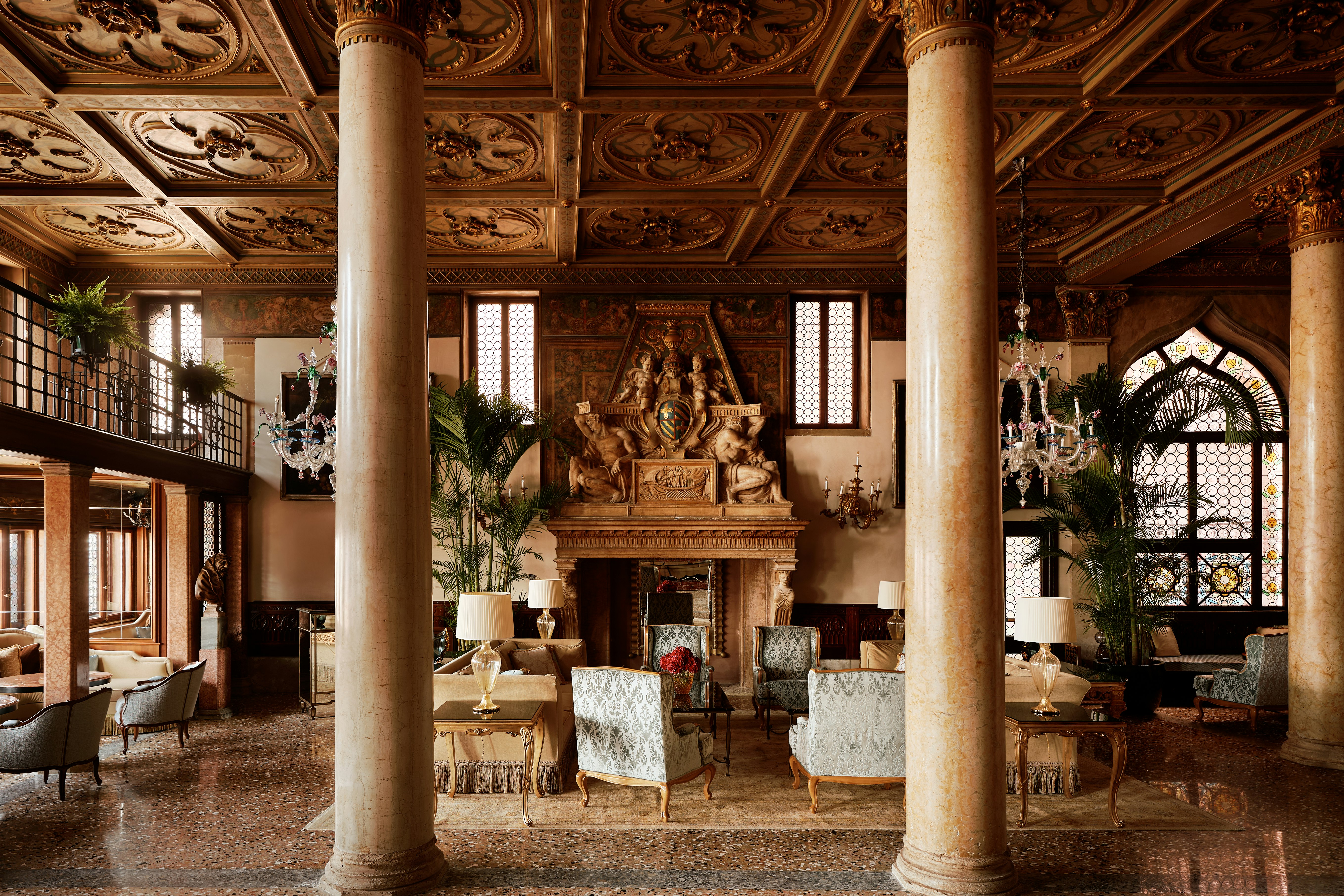 Lobby at Hotel Danieli Venice, VENICE