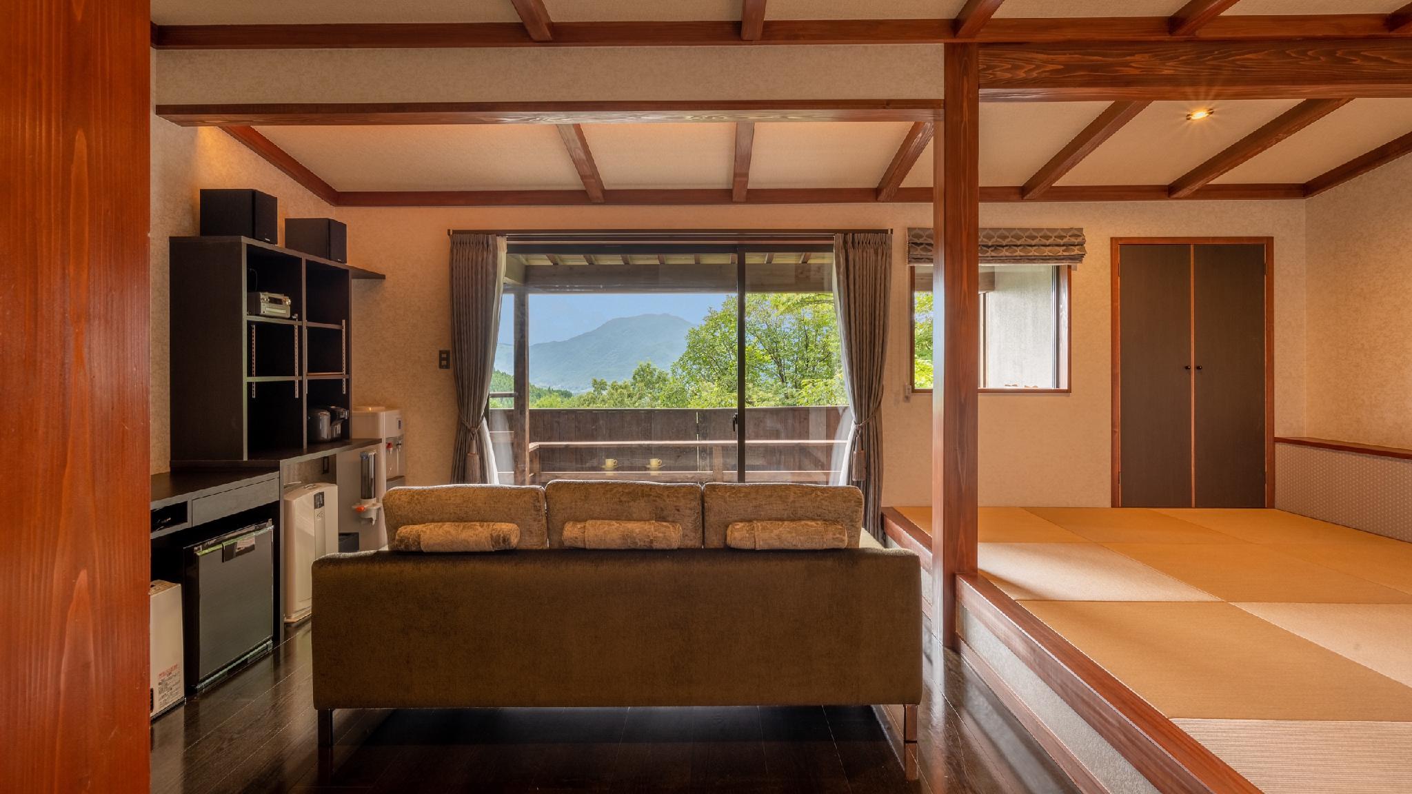 Japanese Western, Style, Romantic, Luxury, Villa, Twin Beds, Mountain View