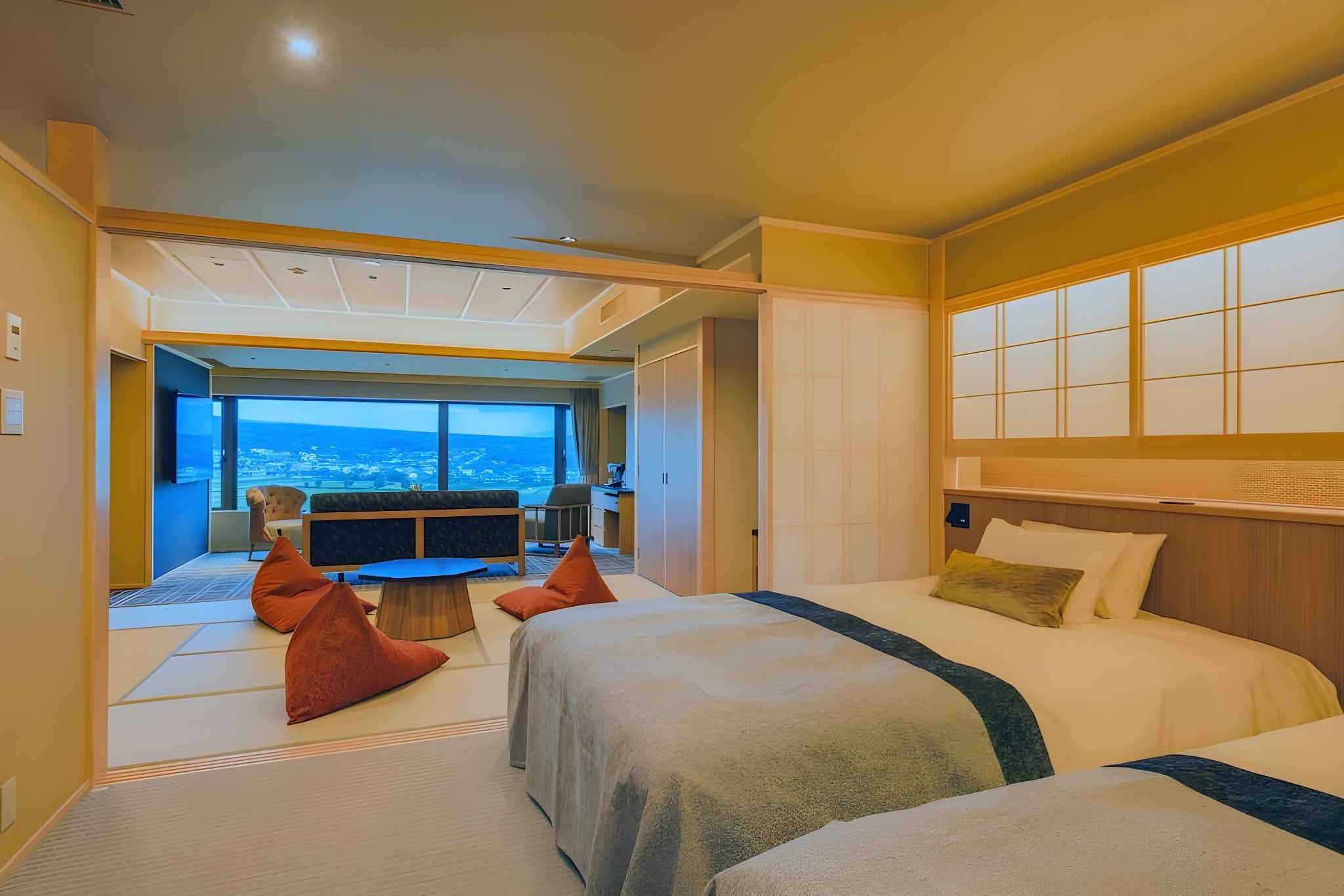 Japanese Western, Sanri, Suite, Single Bed, Mountain View, Outdoor Bath, Lounge Access