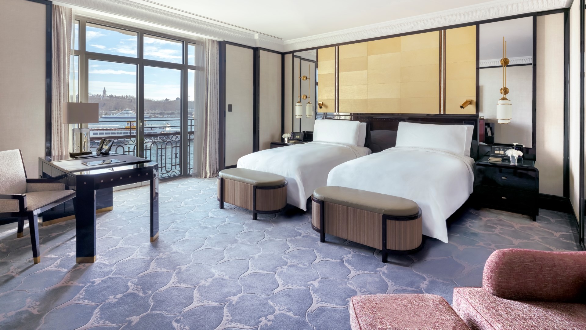 Bosphorus, Deluxe, Suite, Double Bed, Balcony