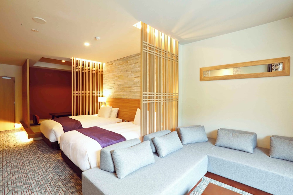 Western, Premier, Twin Beds, Outdoor Bath, Terrace, Main Building, Top Floor