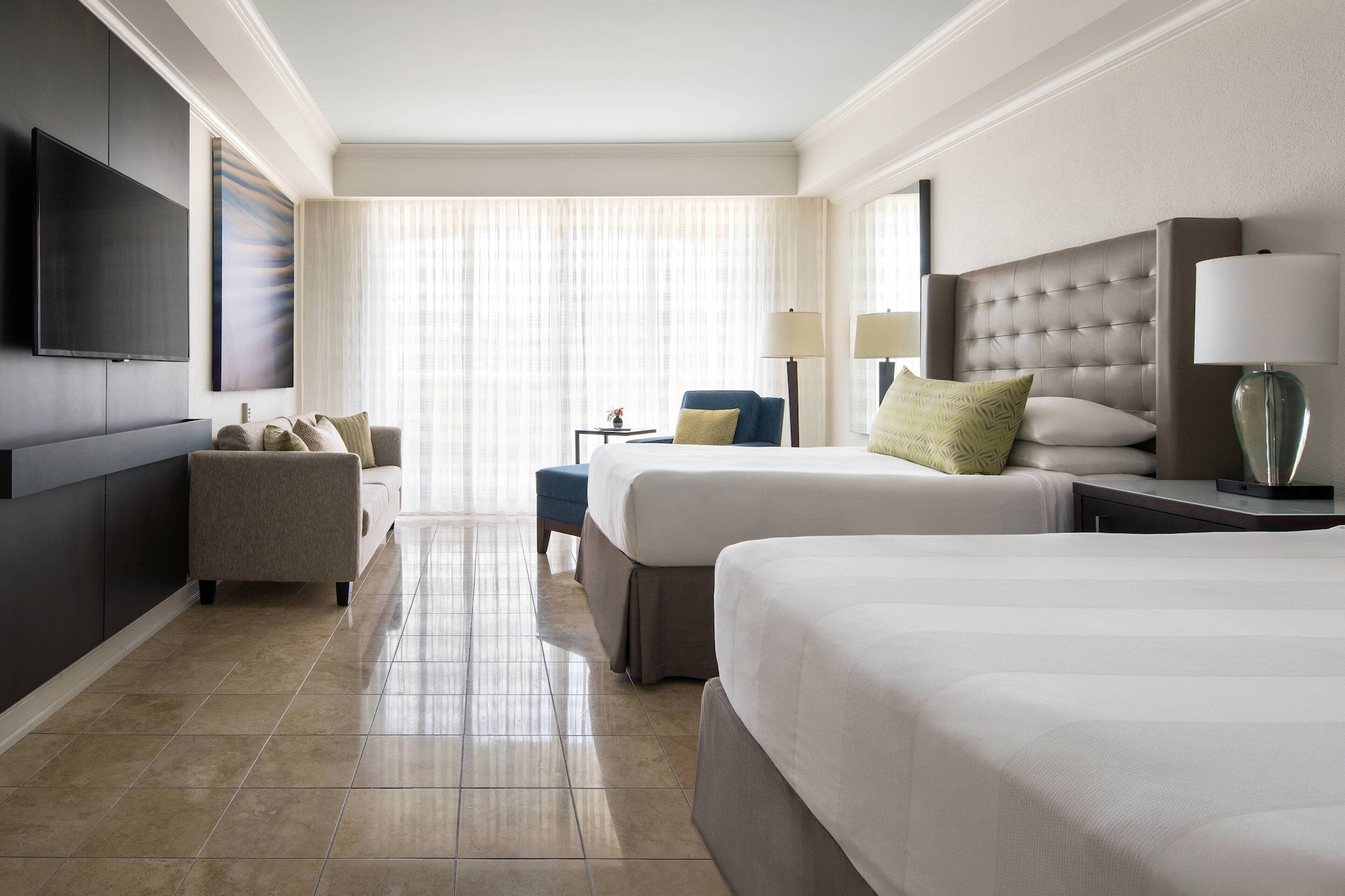 Room, 2 Double Beds, Resort View