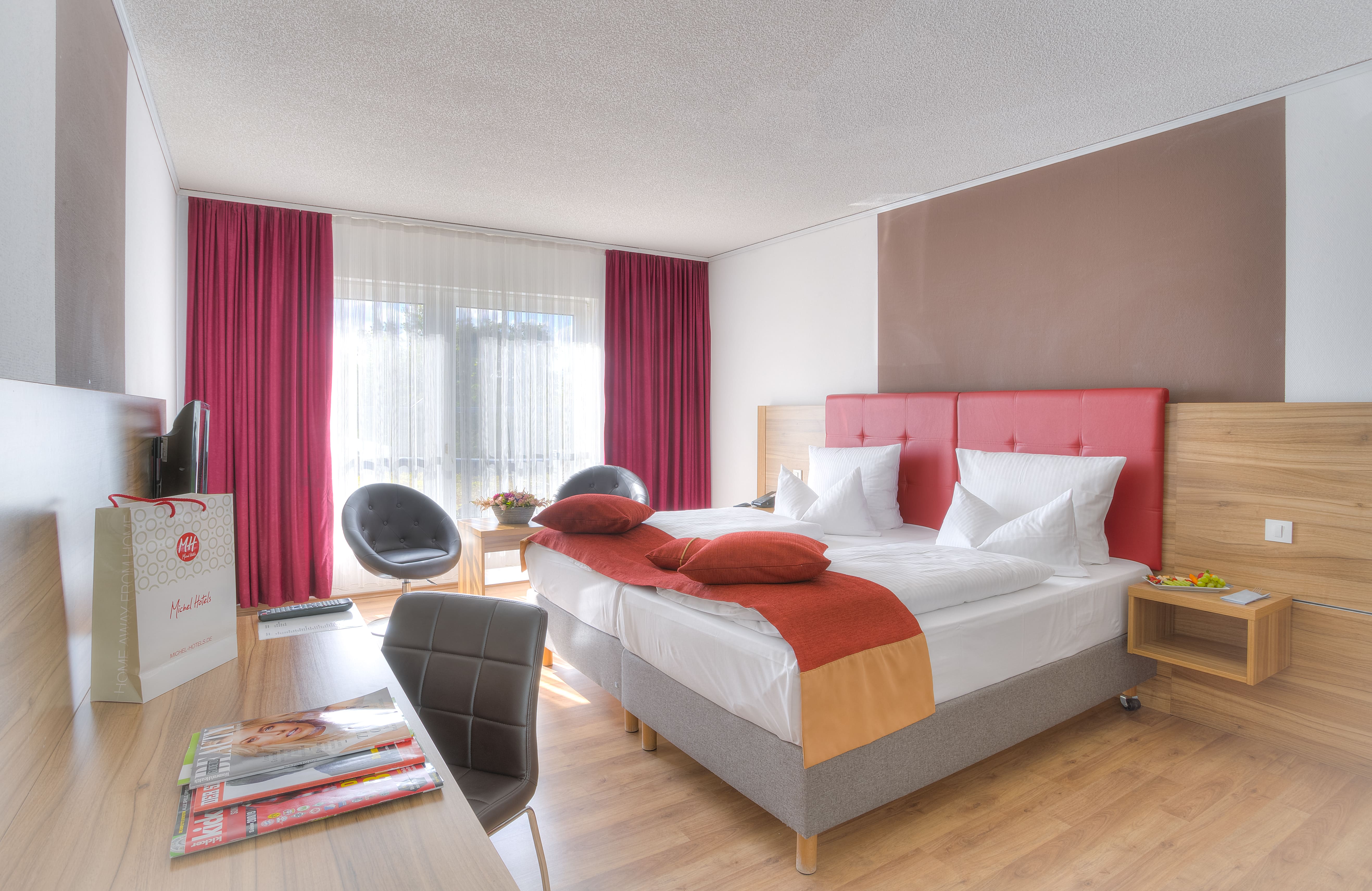 غرفة بزنس بسرير مزدوج أو سريرين منفصلين، ACHAT Hotel Frankfurt Maintal 3/4
