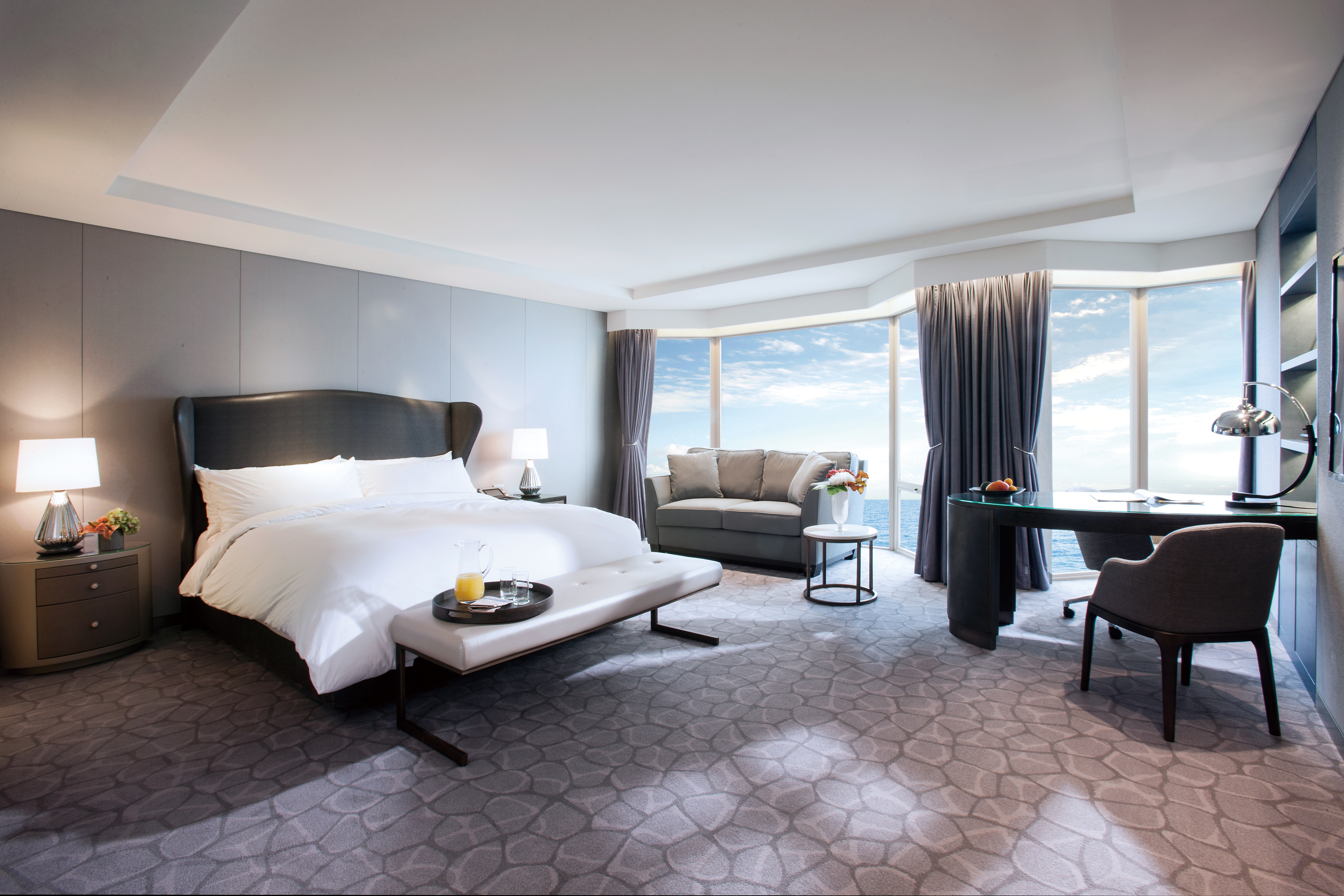 Ocean, Premium, Deluxe, King Bed, Annex