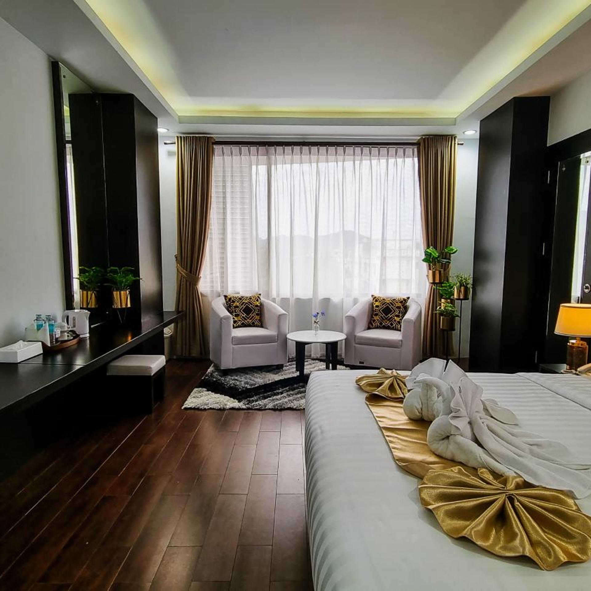 غرفة بسرير مزدوج أو سريرين منفصلين، Hotel Rasamala 6/10