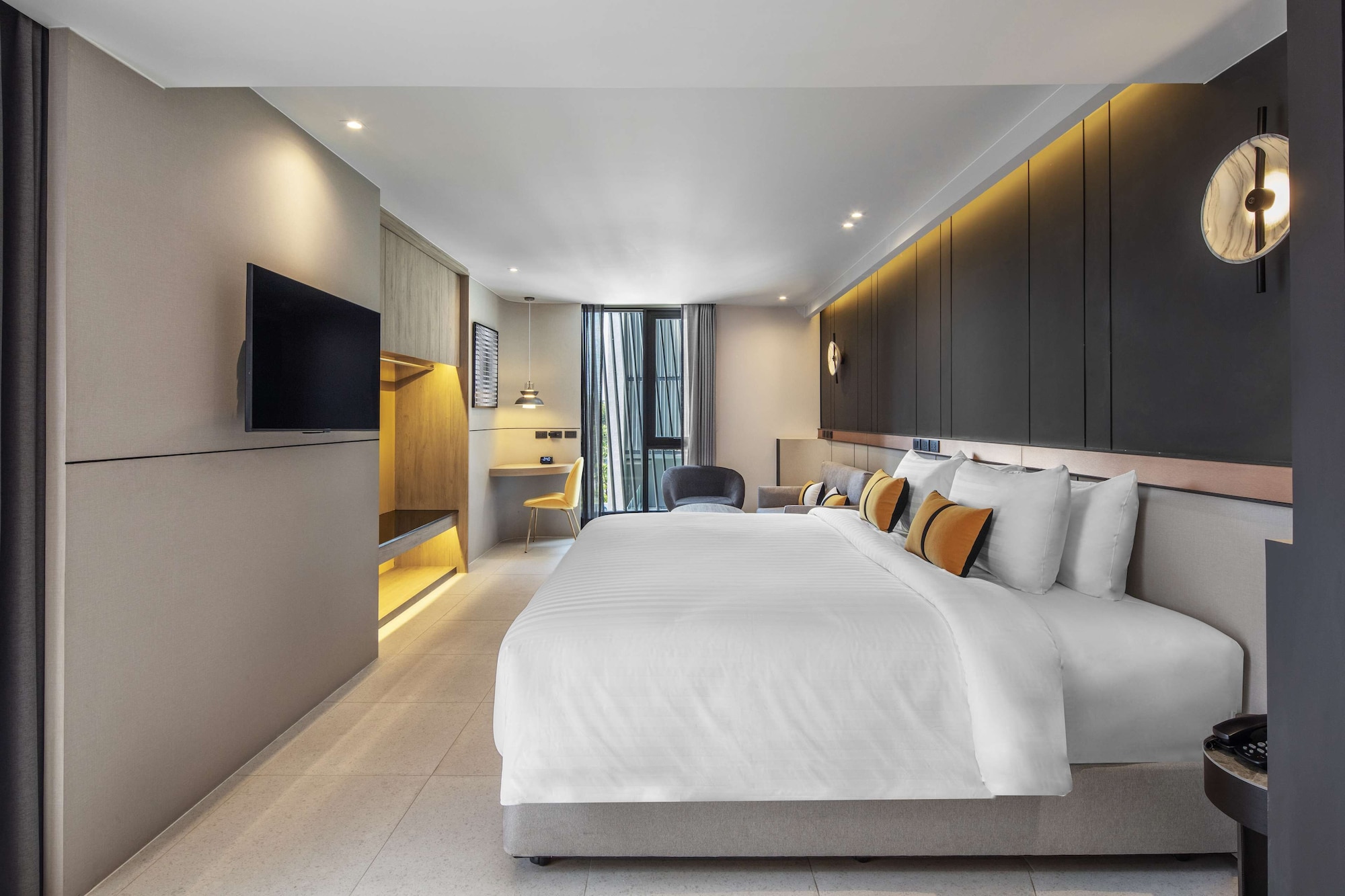 غرفة ديلوكس بسرير كينج، Best Western Plus Ratchada Hotel 2/10