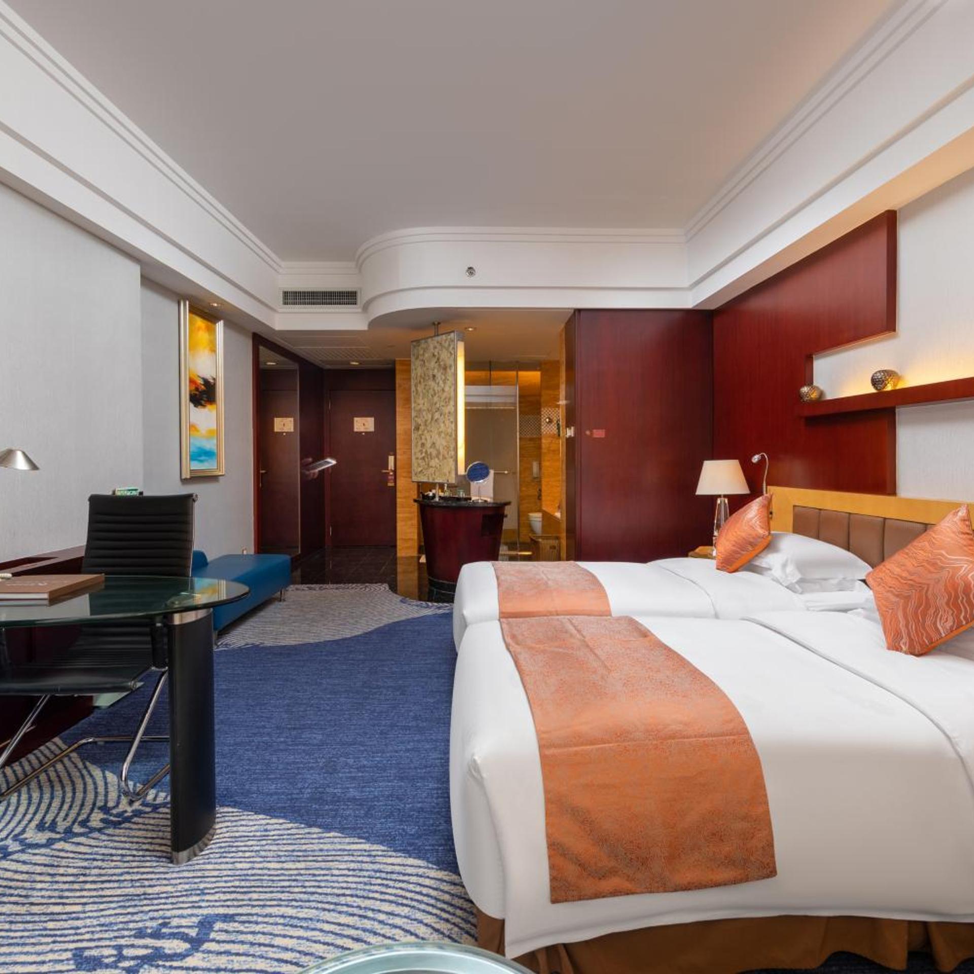 Macau, Deluxe, Twin Beds, Ocean View، Zhuhai Charming Holiday Hotel 6/7