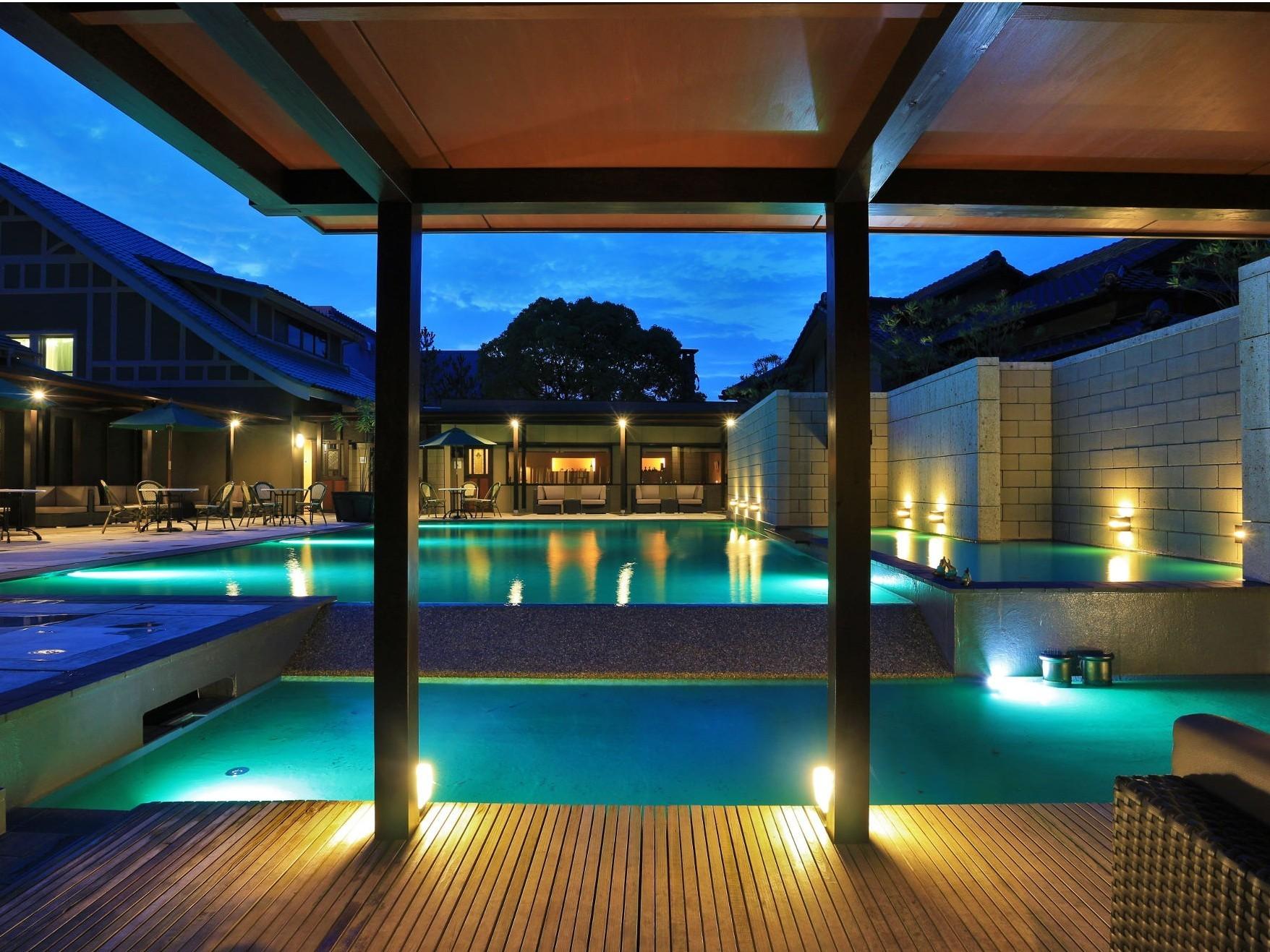 Japanese Western, Junior Suite, Pool View, Park Side