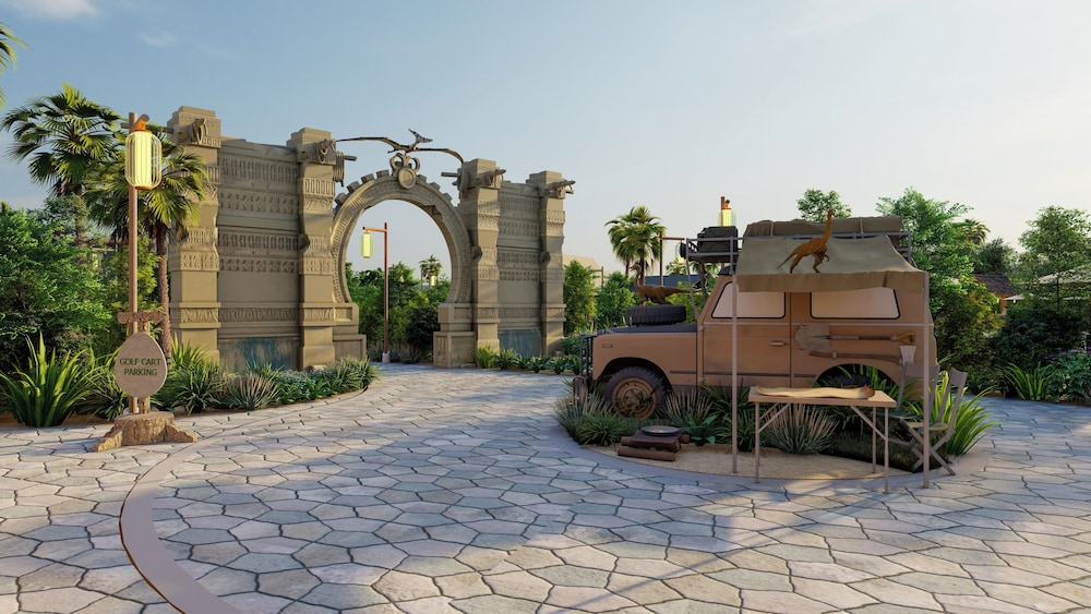 T-Rex Glamping Dubai Parks and Resorts 24/48