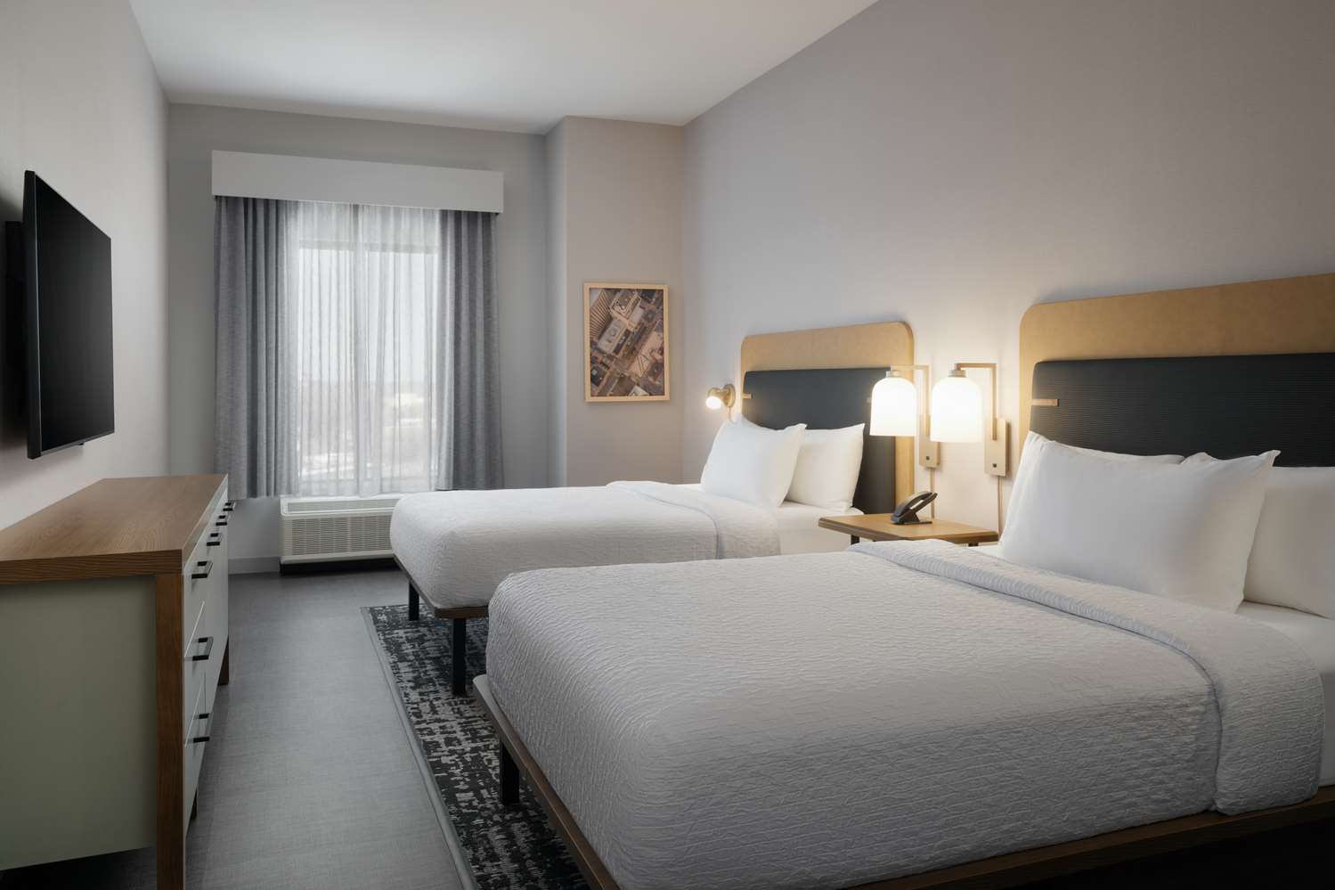 1 BEDROOM, SUITE, 2 QUEEN BEDS
