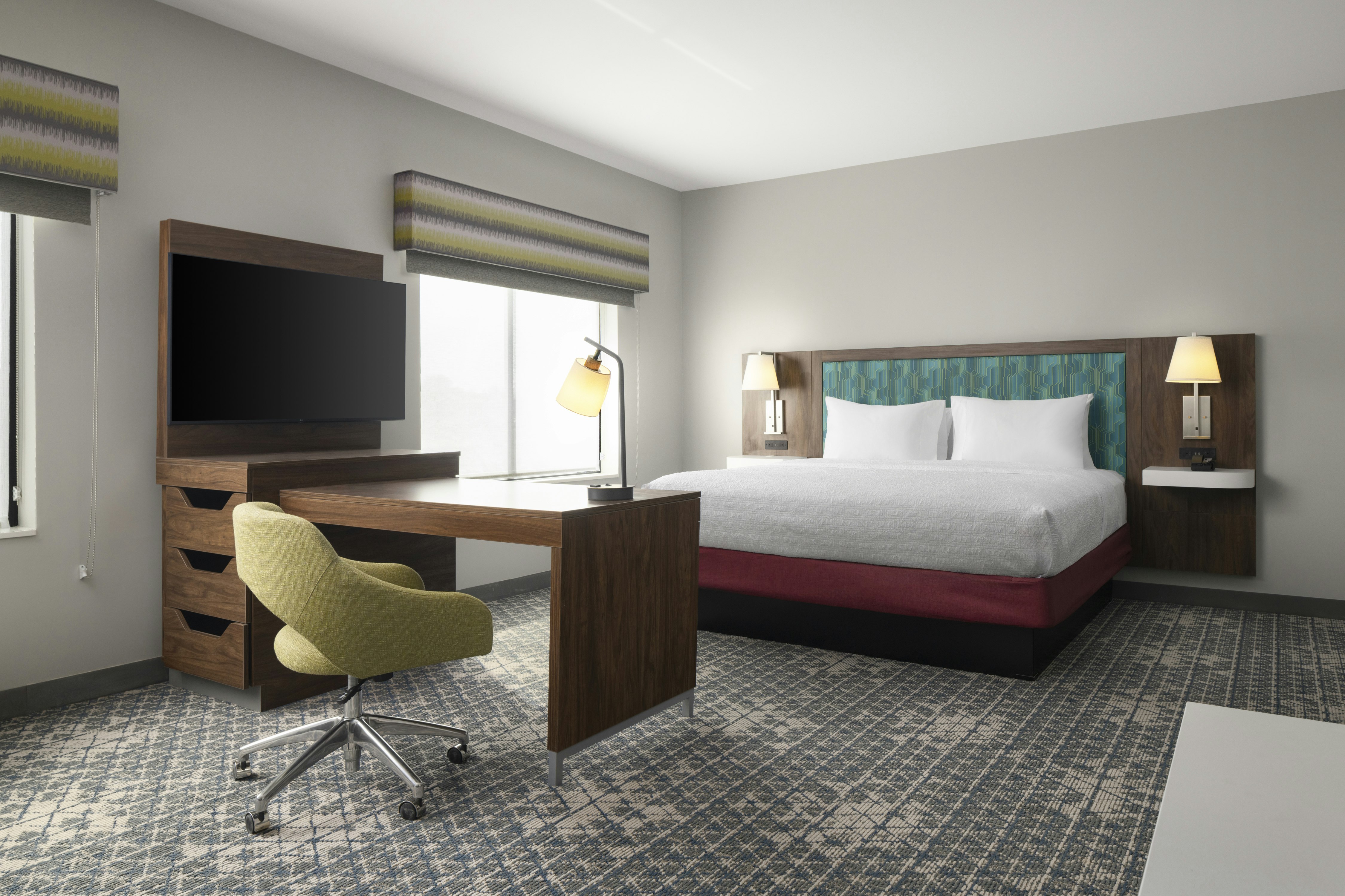 Studio, King Bed, Sofa