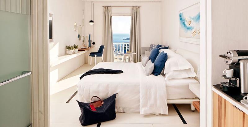 Bliss, White, Double Bed, Sea View, Private Pool