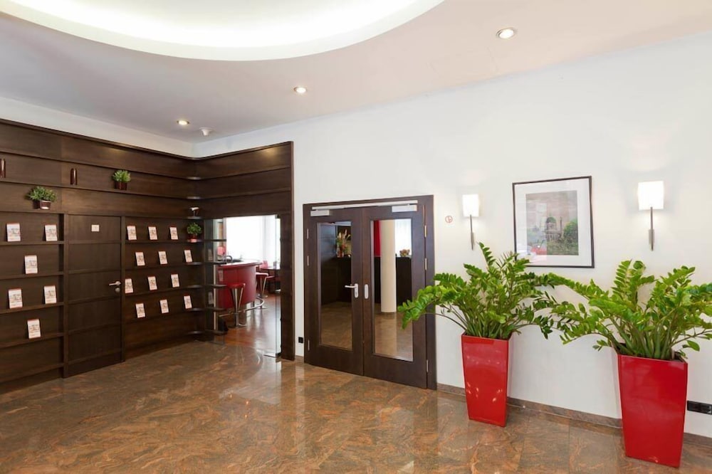 Lobby at Hotel Boltzmann, VIENNA