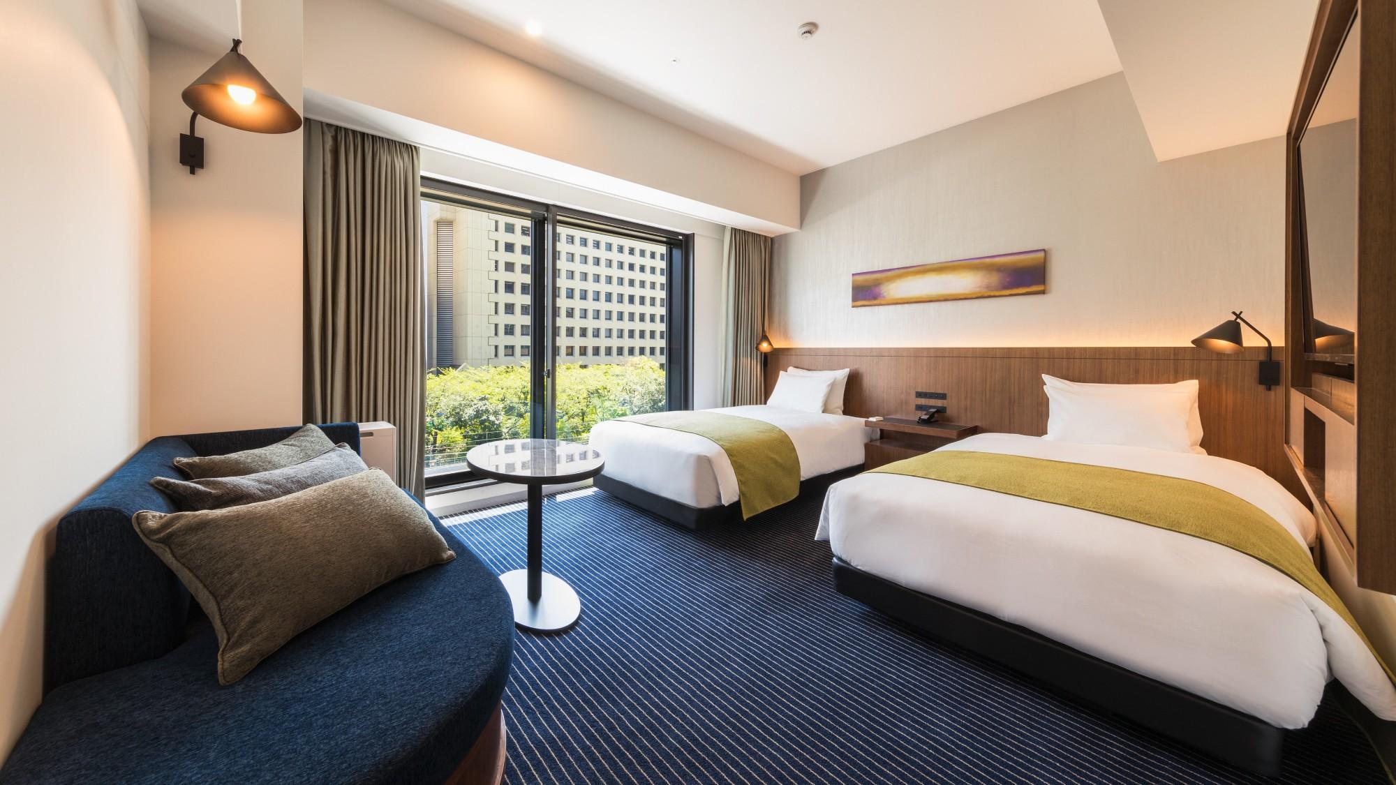 Universal, Standard, Twin Beds, City View