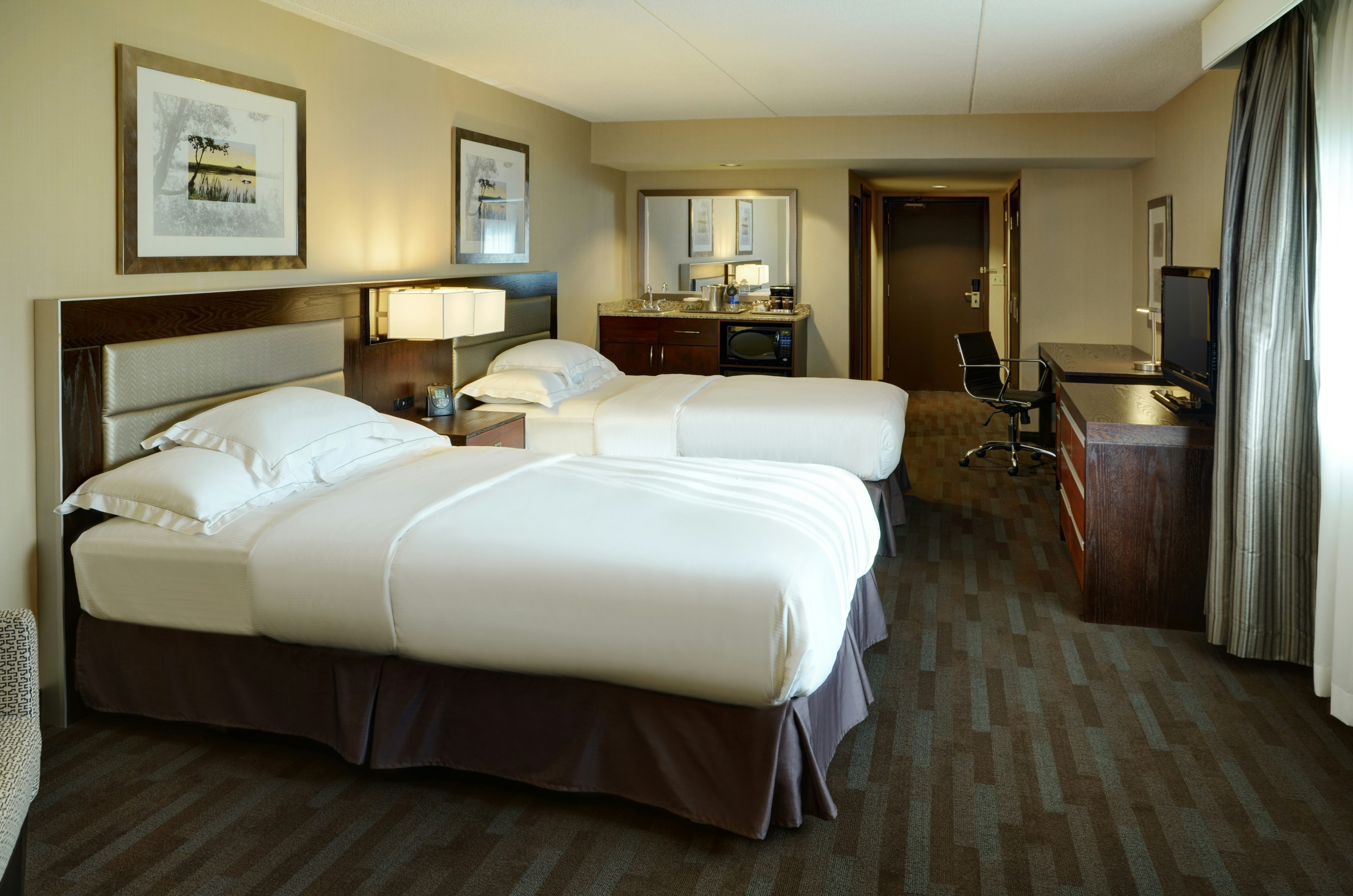 Room, 2 Double Beds, Pool Side