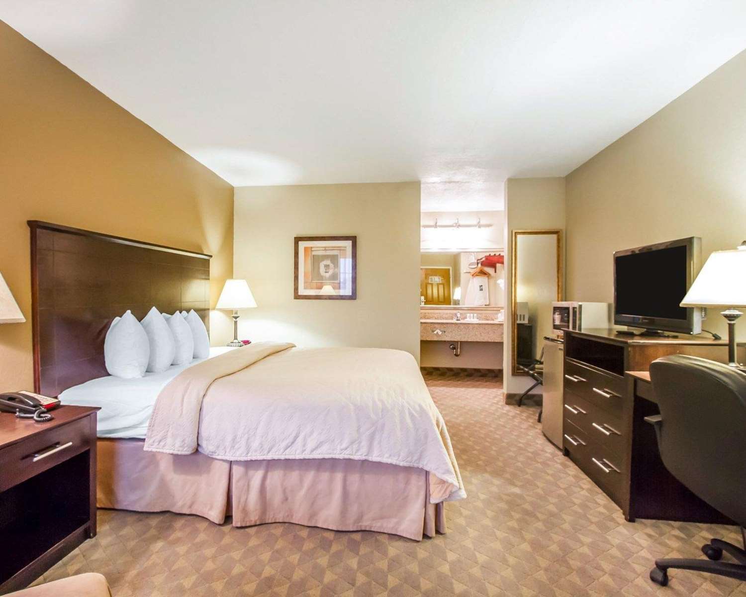 Room, King Bed, Quality Inn & Suites Greenville I-65 2/5