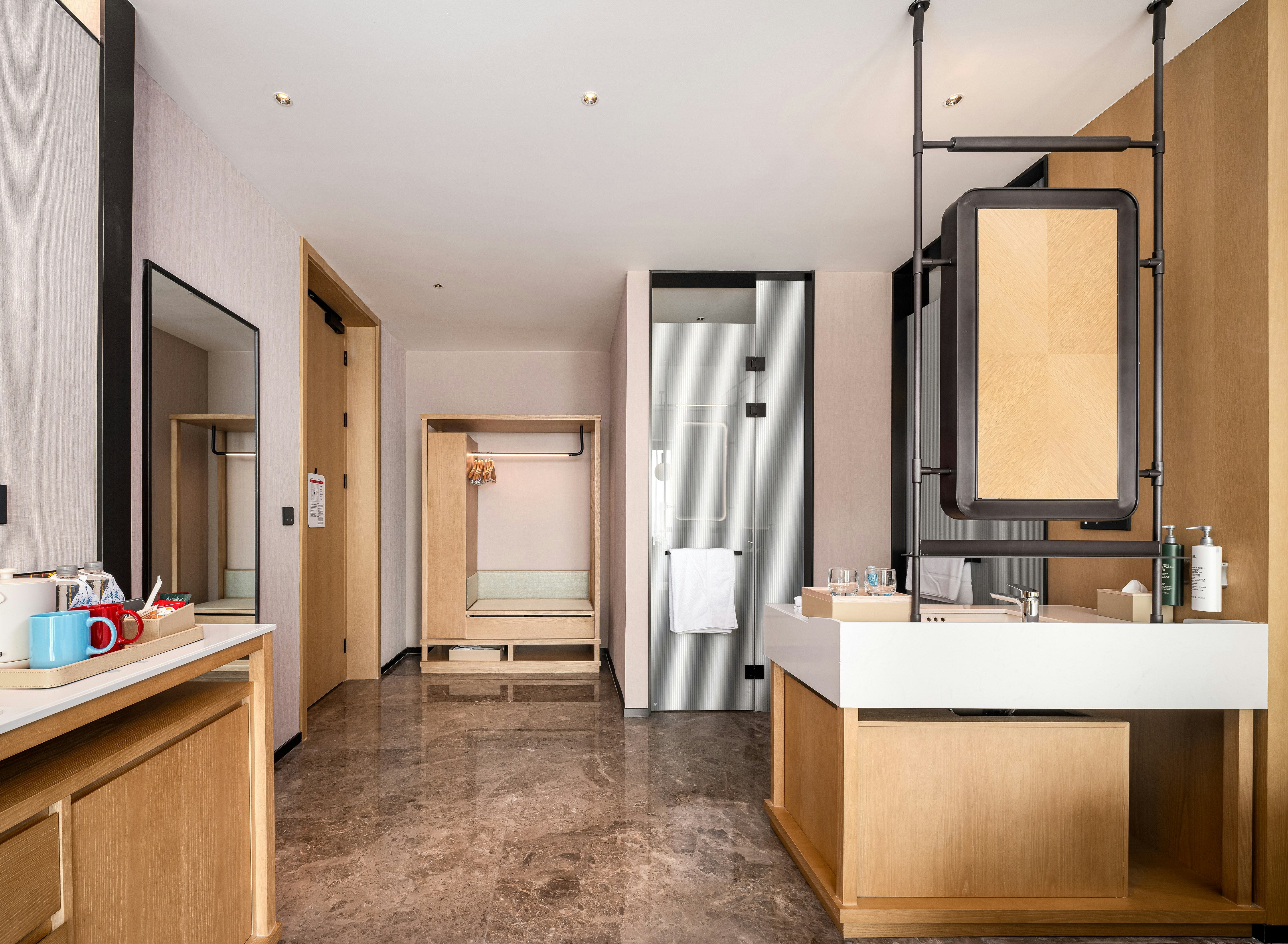 غرفة ديلوكس بسرير كينج، Hilton Garden Inn Fenyang Yulongwan 5/6