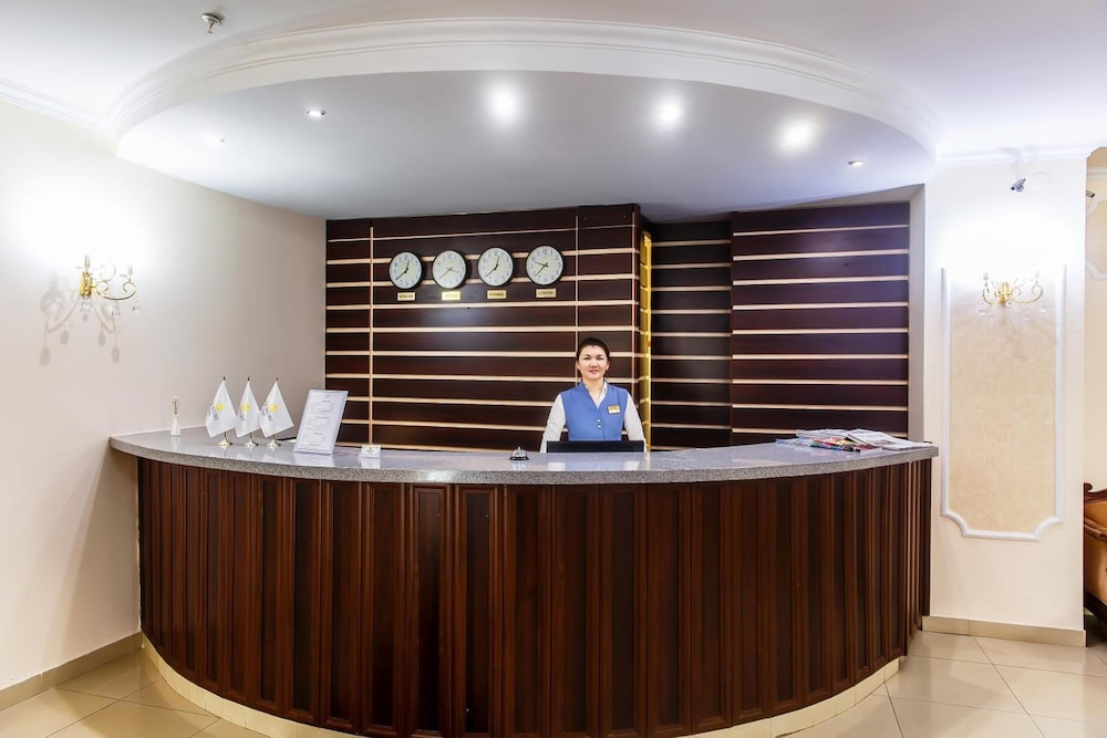 Lobby at Tengri Hotel, Astana