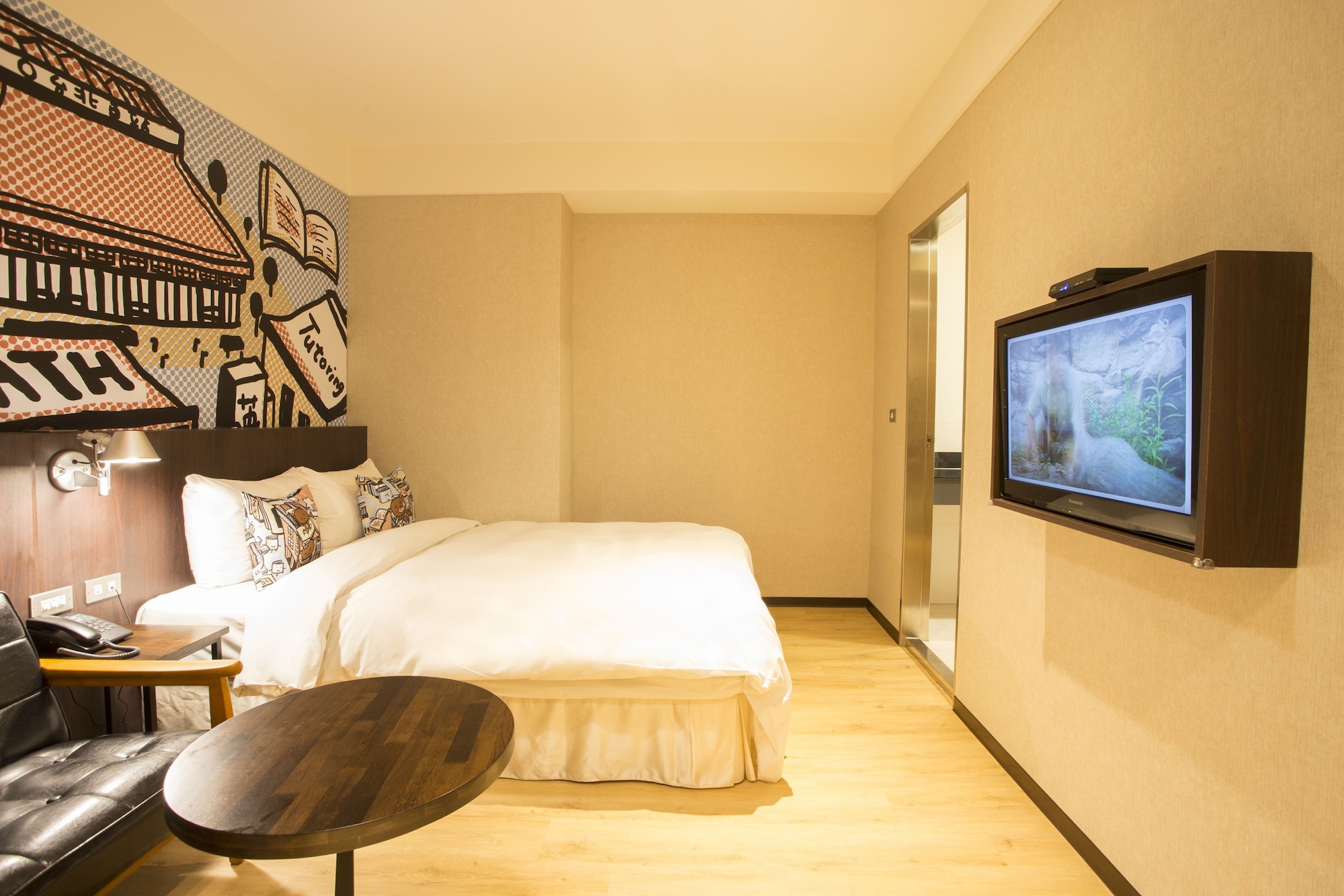 Superior, Double Bed, No Window، Just Live Inn Taipei Station 7/10