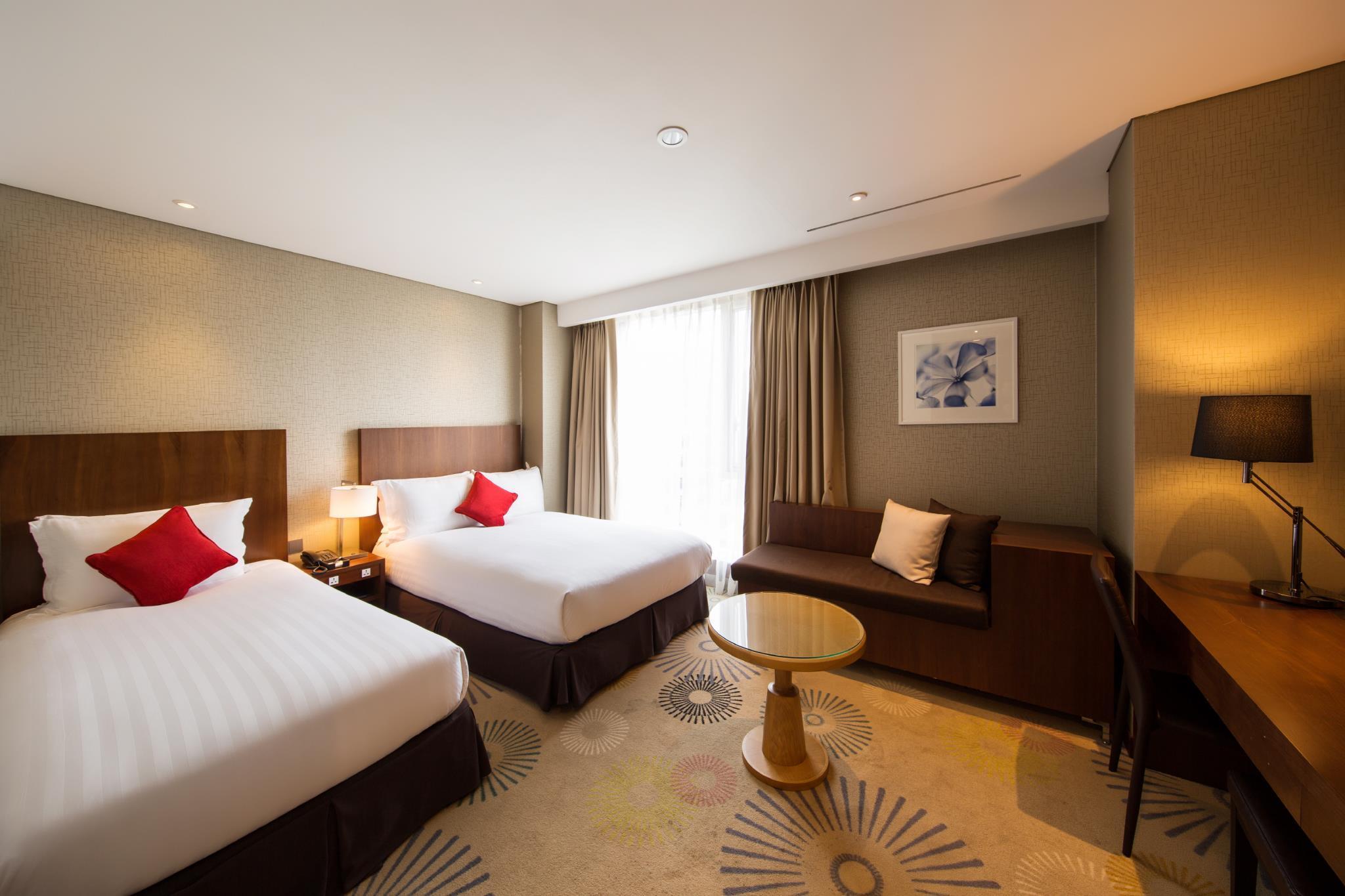 Semi Room, Superior, Twin Beds, 1 Double and 1 Single Bed
