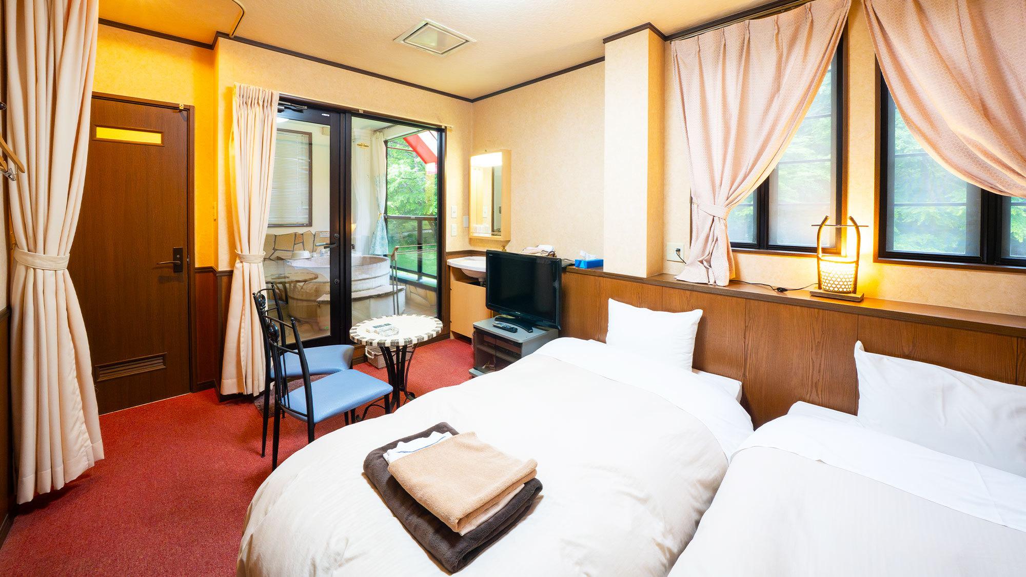 Standard, Twin Beds, Outdoor Bath, Main Building