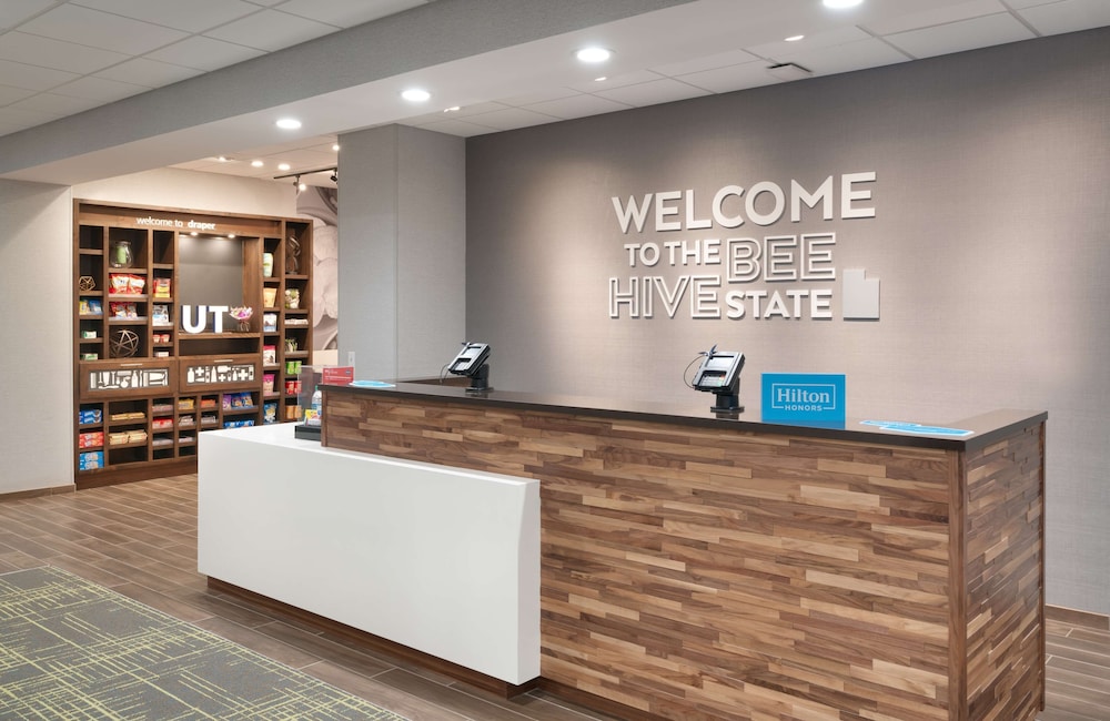 Lobby at HAMPTON INN DRAPER SALT LAKE CITY UT, DRAPER - UT