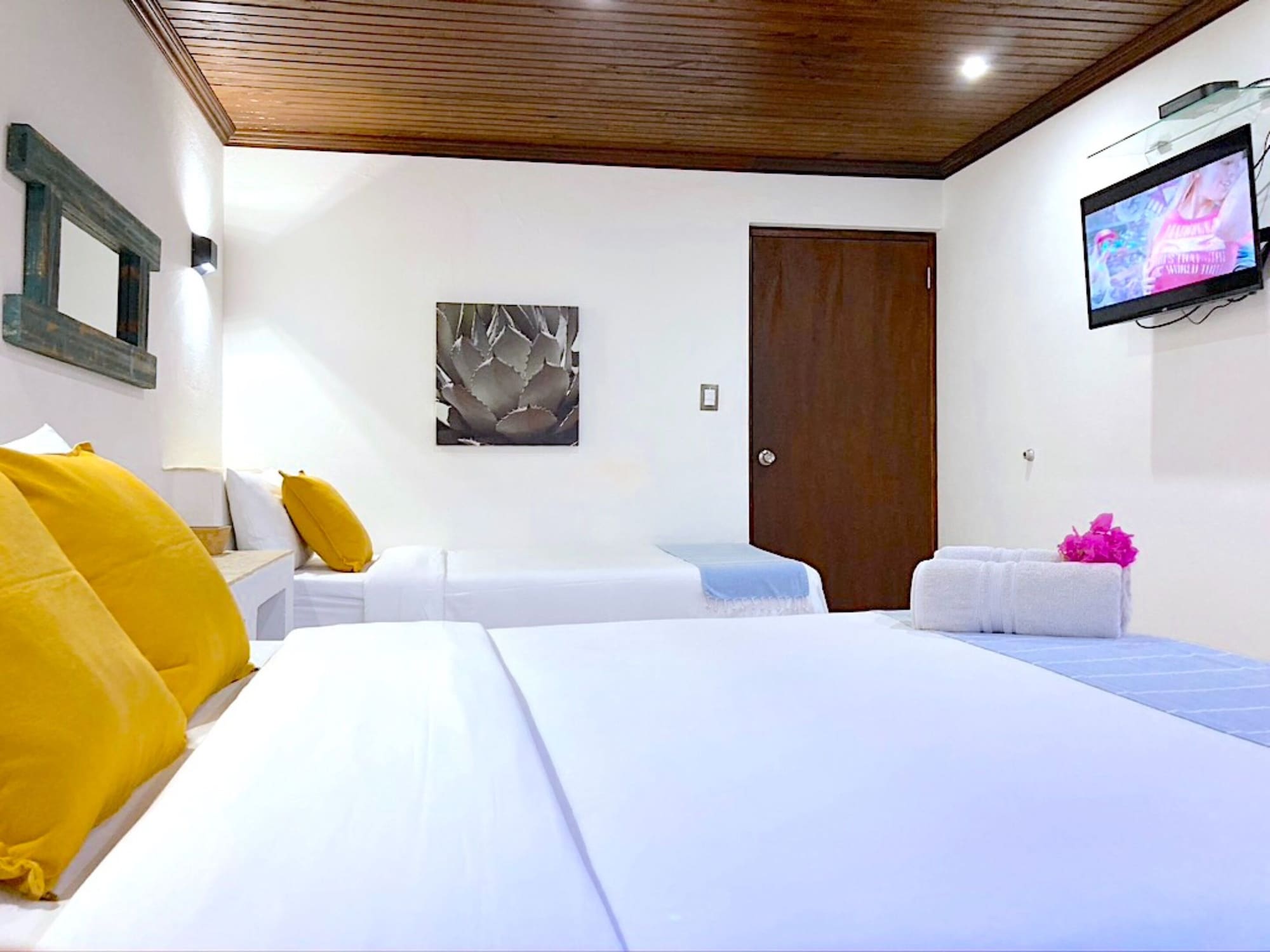 Deluxe, Apartment, 1 Queen and 1 Single Bed, Courtyard View, Private Bathroom