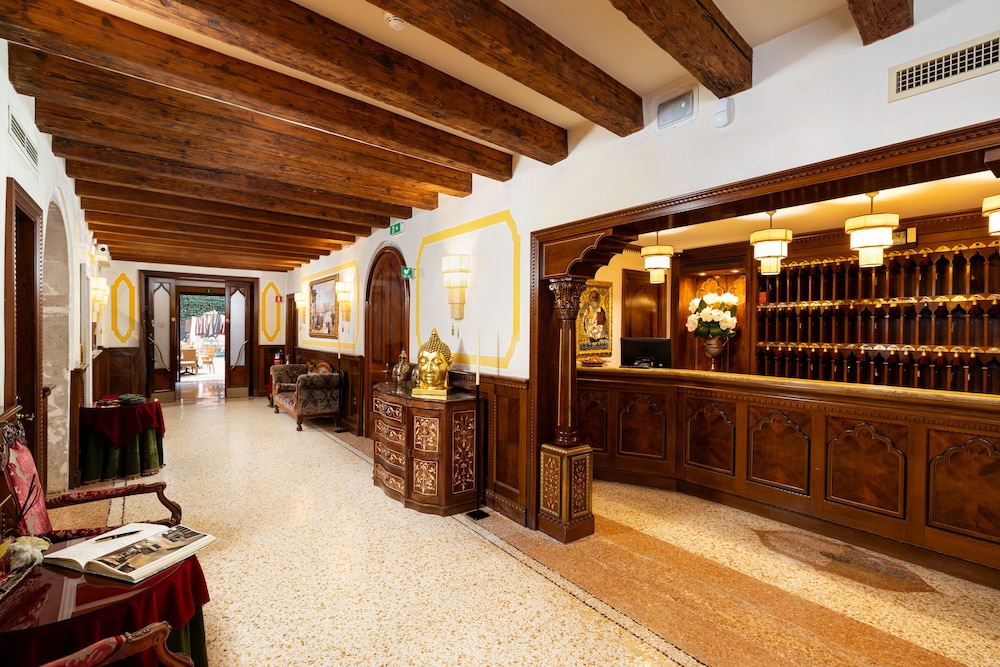 Lobby at Ai Mori d'Oriente Hotel, VENICE