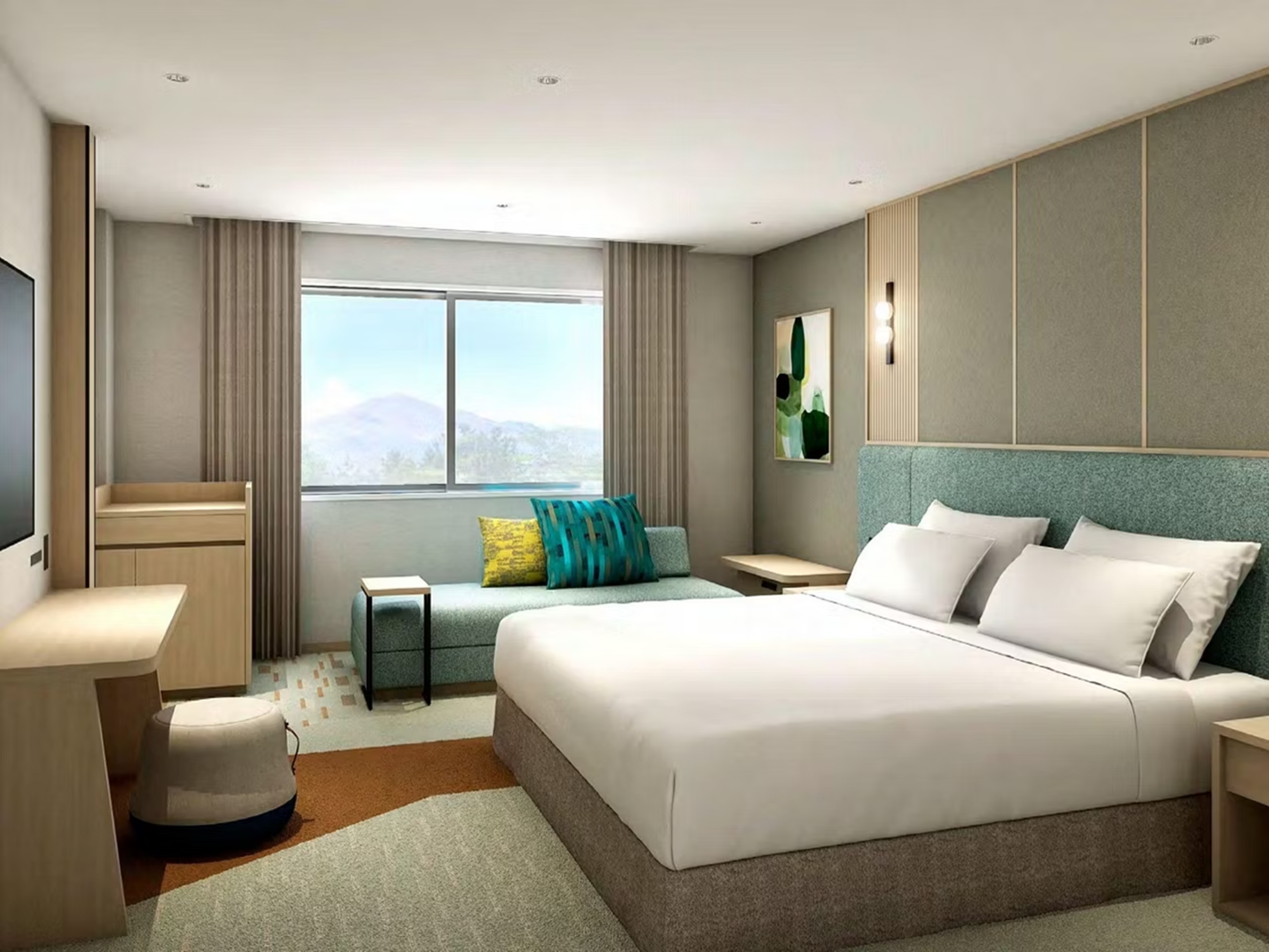 1 Bedroom, Suite, Forest View