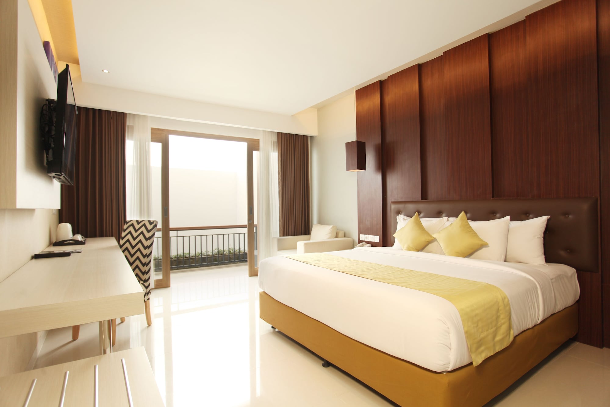 غرفة ديلوكس بسرير كينج، Tonys Villas and Resort Seminyak Bali 6/8
